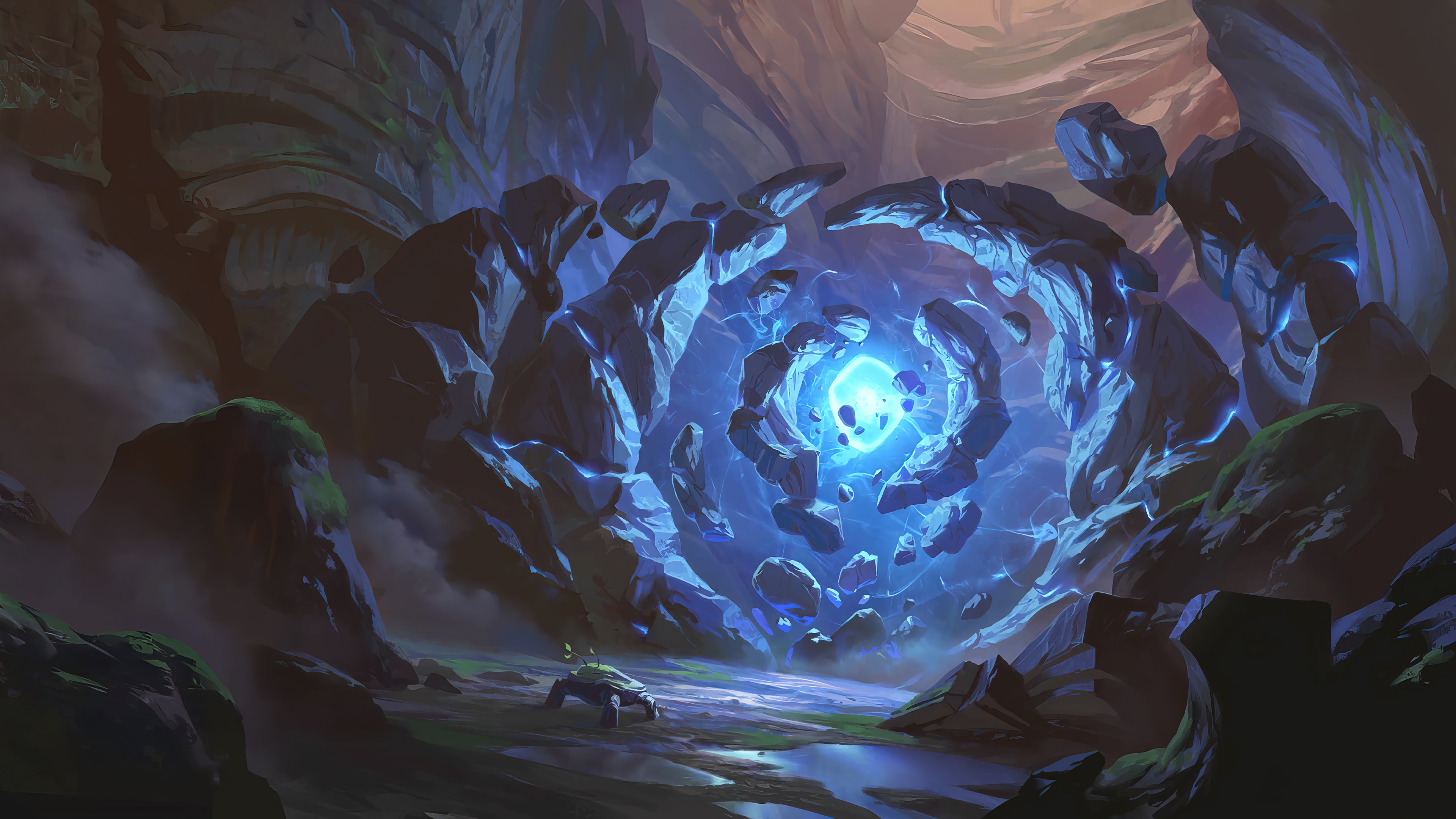 Crest of Insight from Legends of Runeterra 4K HD Wallpaper