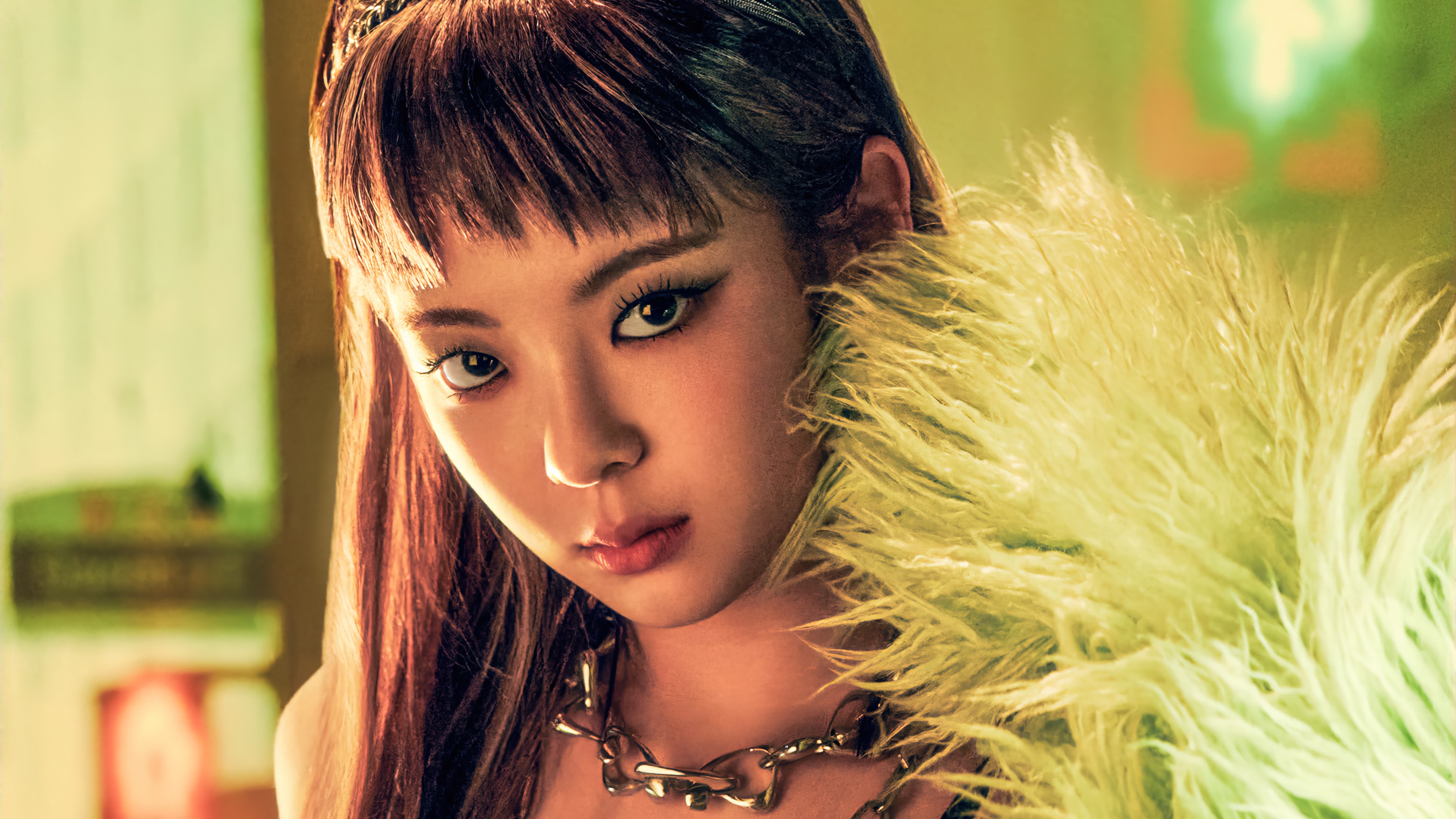 Lia from ITZY in Mafia in the Morning concept HD Wallpaper