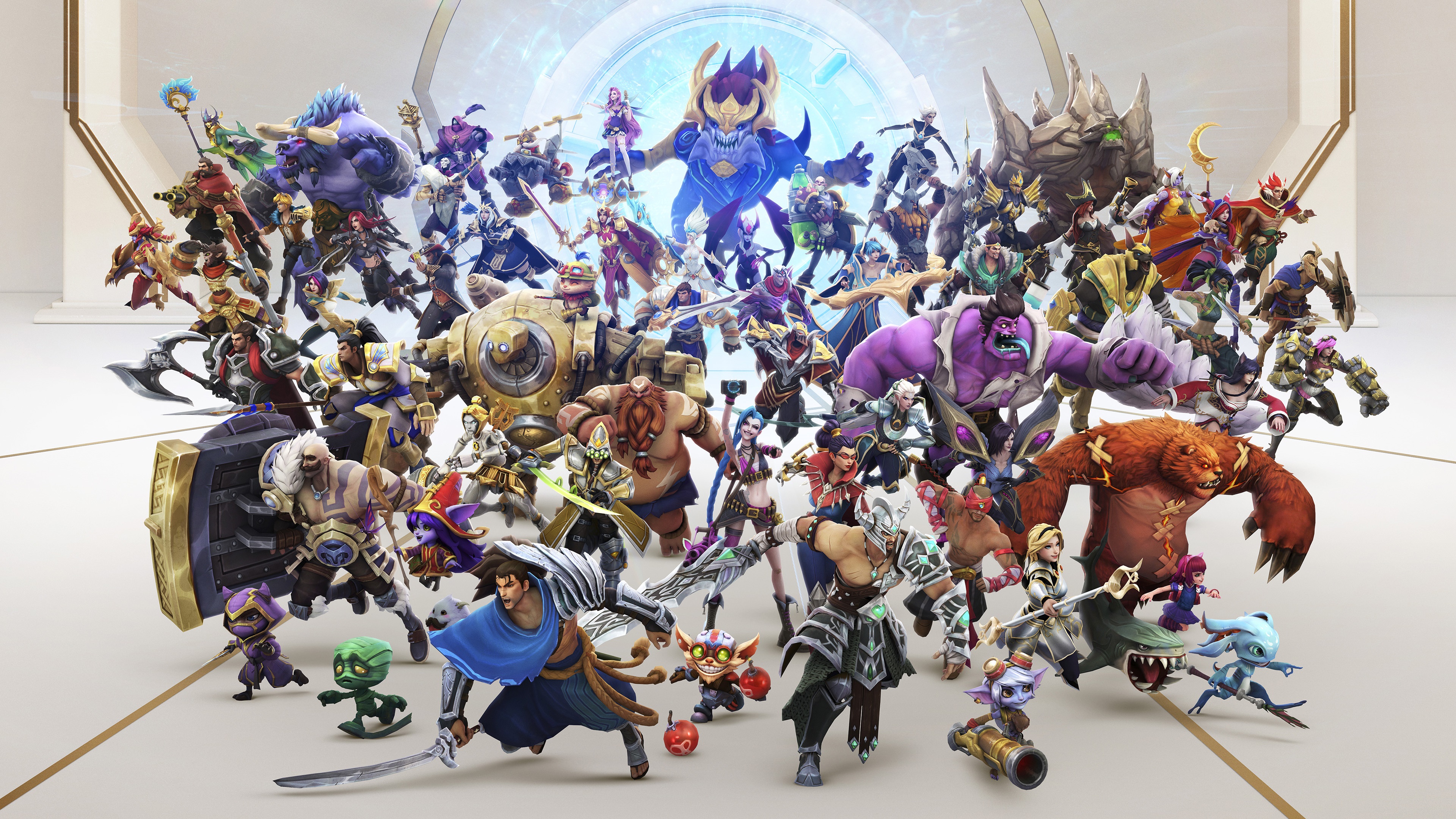 League of Legends Champions 4K HD Wallpaper