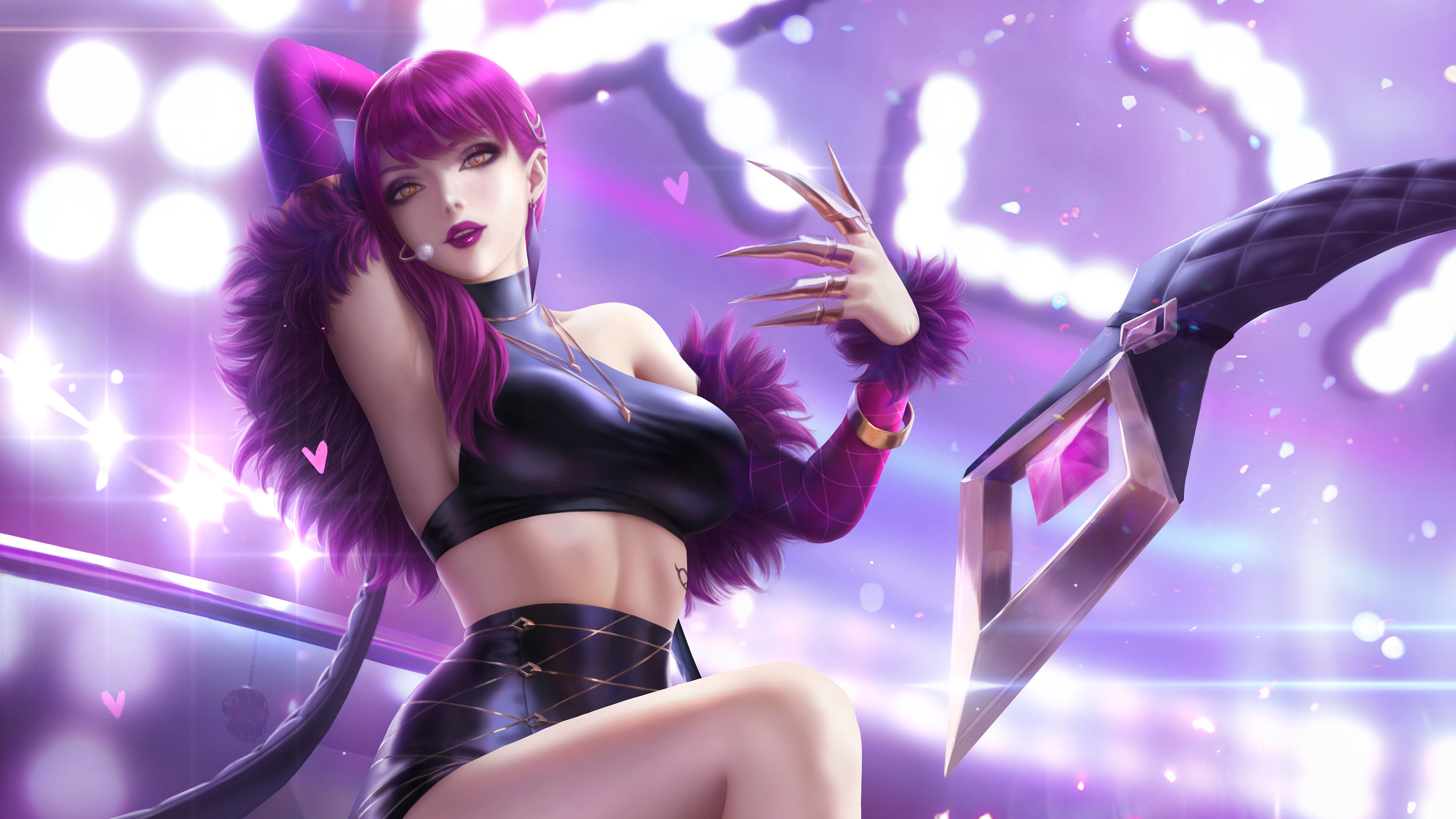 Evelynn from KDA in 4K HD Wallpaper