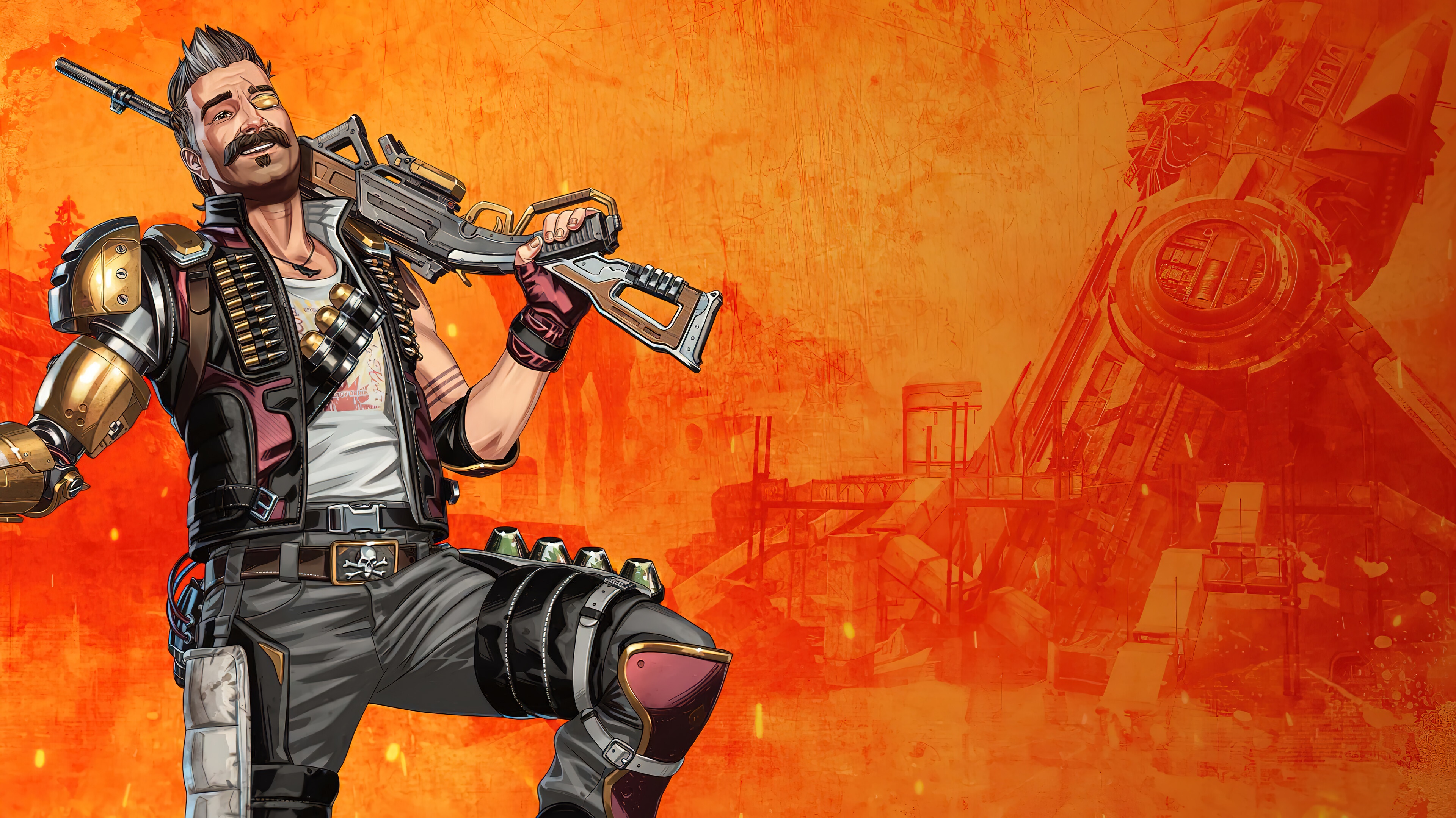 Fuse from Apex Legends 4K HD Wallpaper