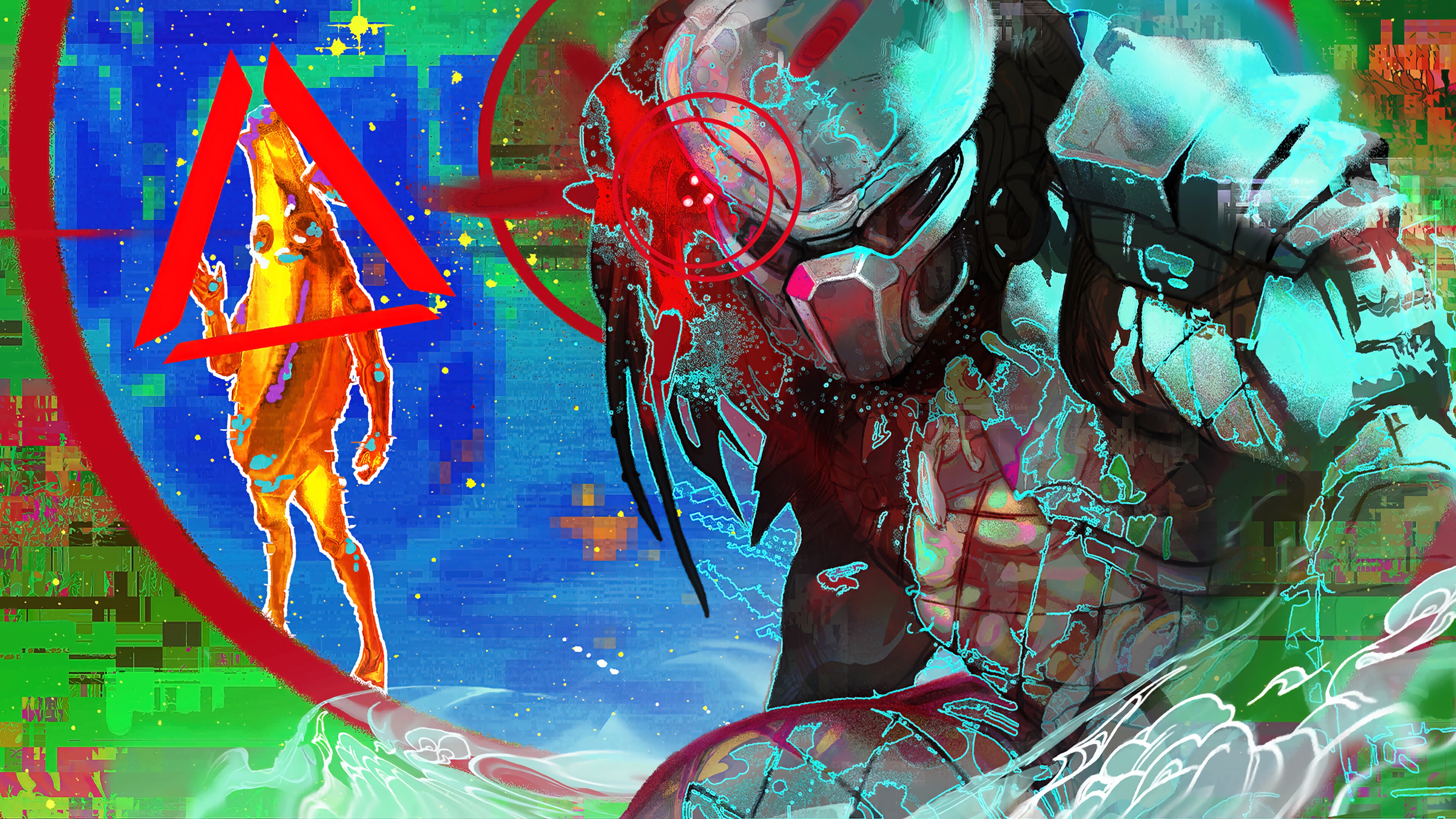 Predator from Fortnite Loading Screen 4K HD Wallpaper