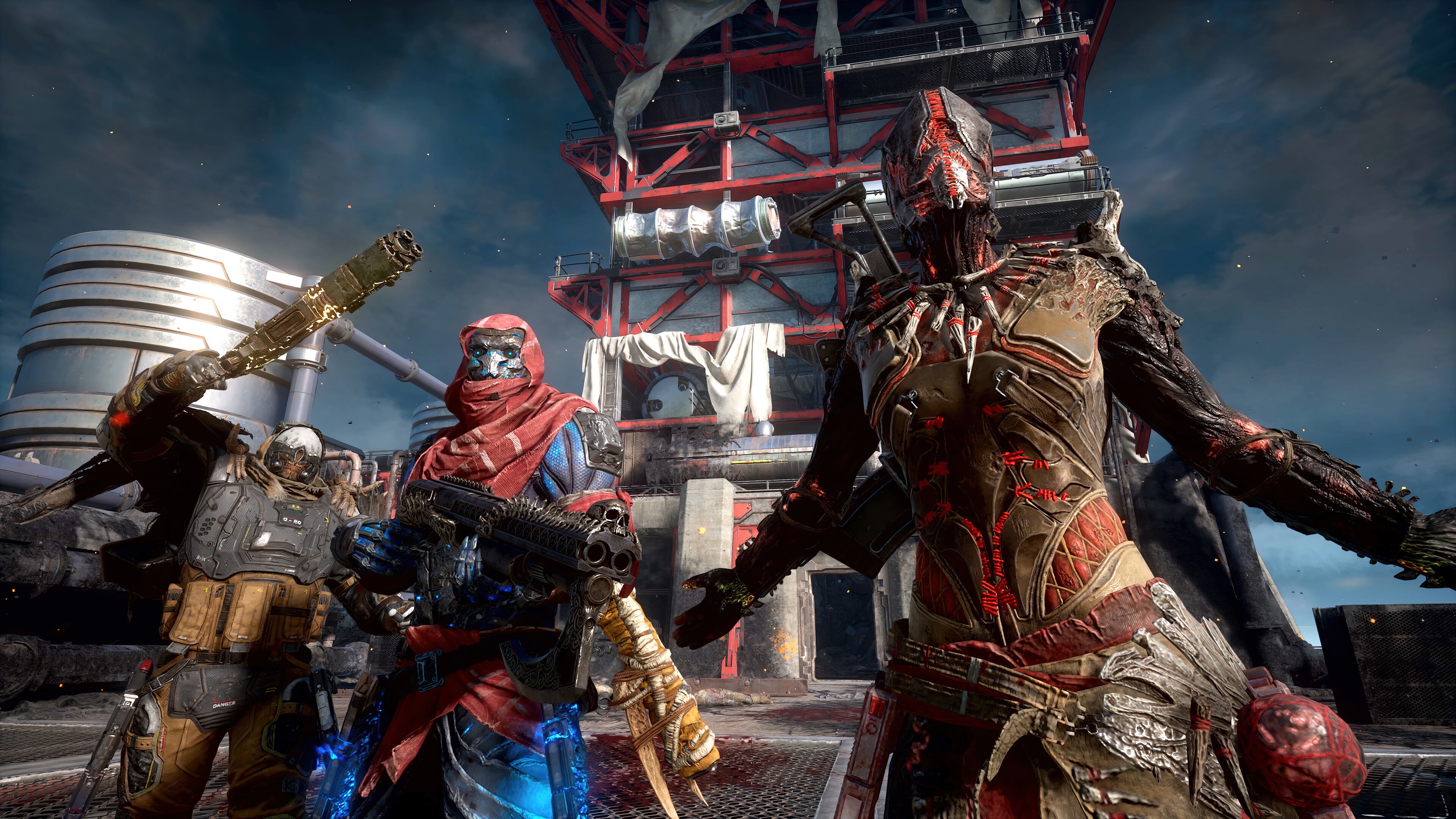 Outriders characters in 4K HD Wallpaper