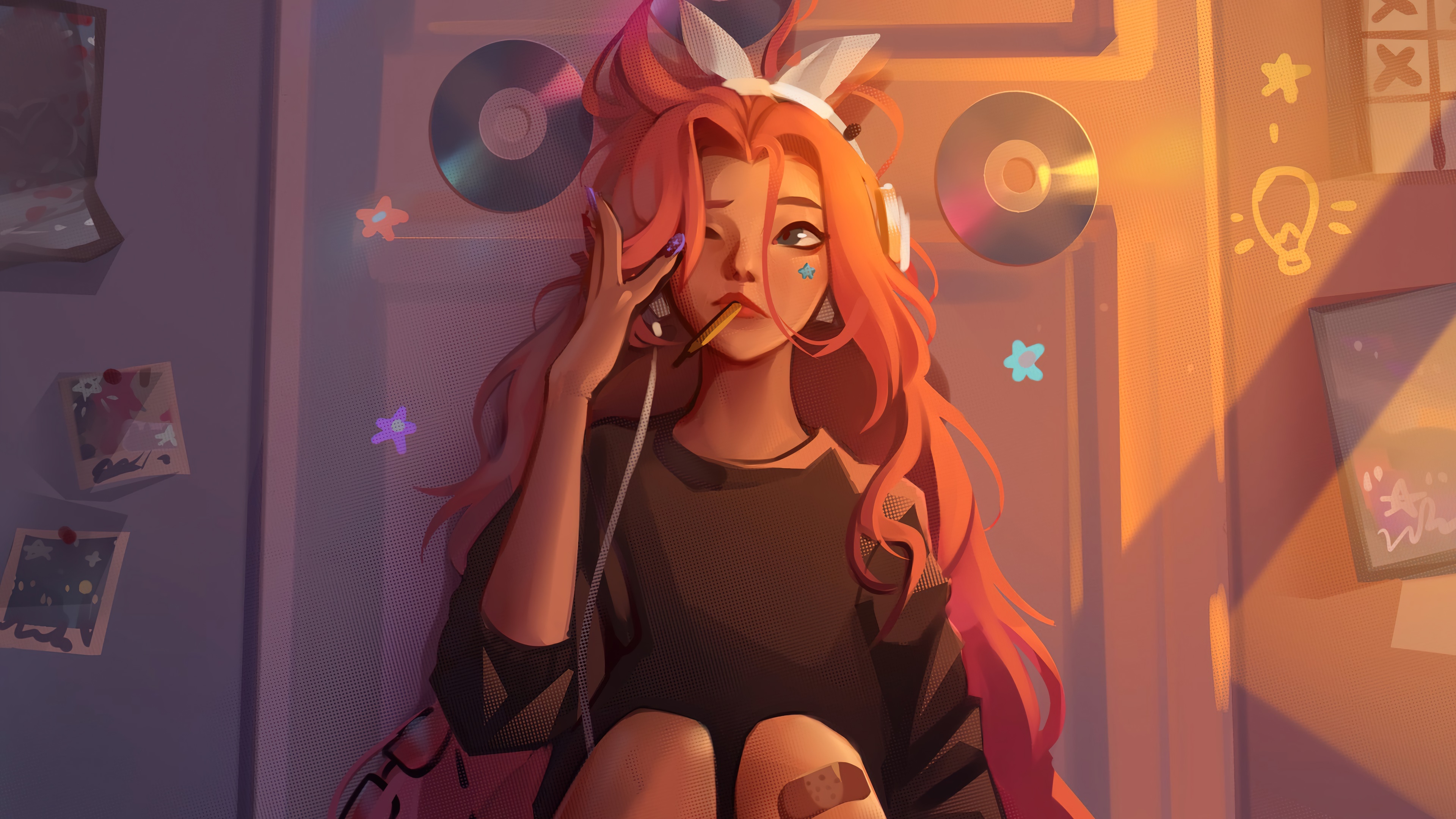 Seraphine from League of Legends 4K HD Wallpaper