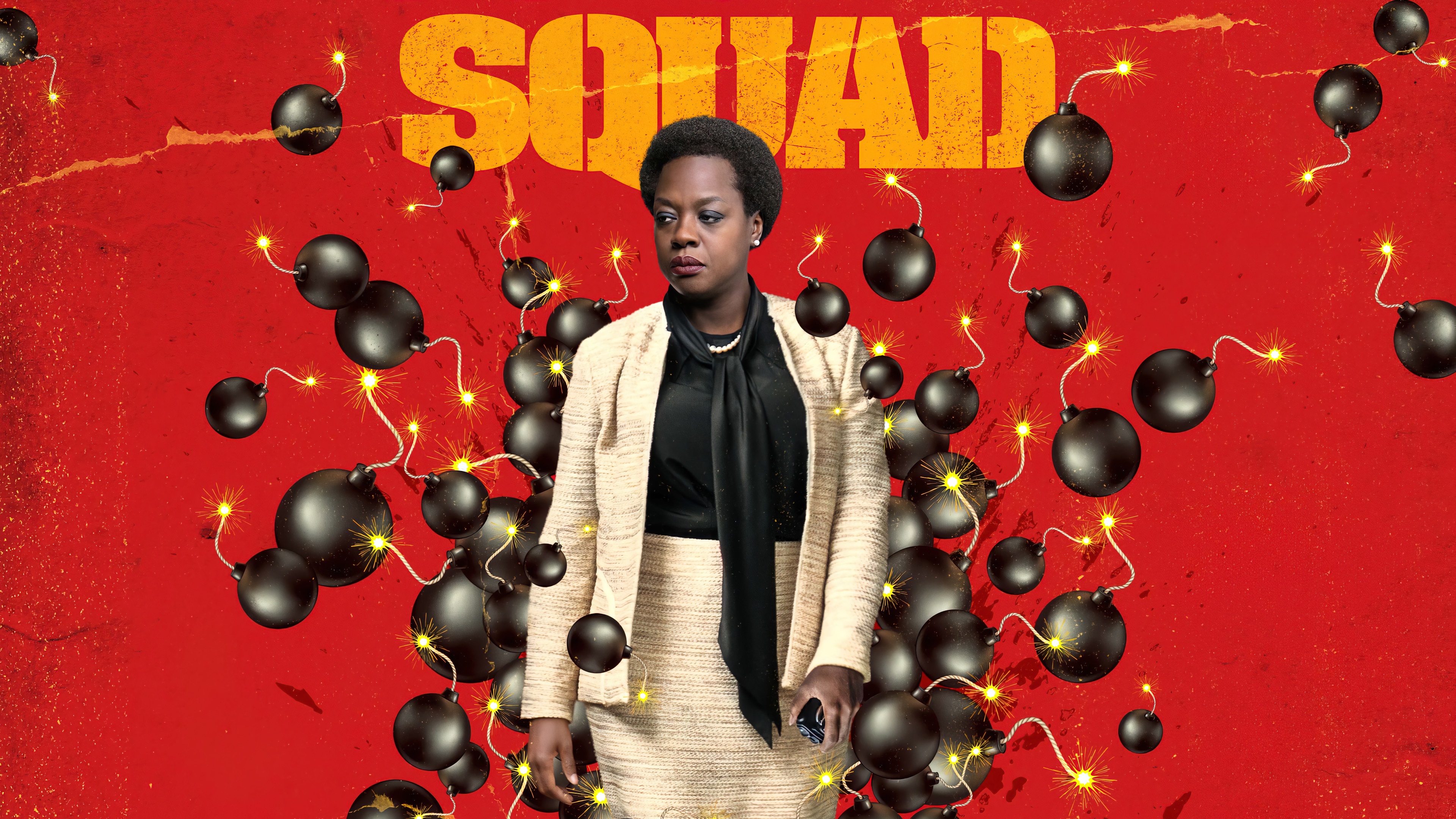 Amanda Waller from The Suicide Squad 4K HD Wallpaper