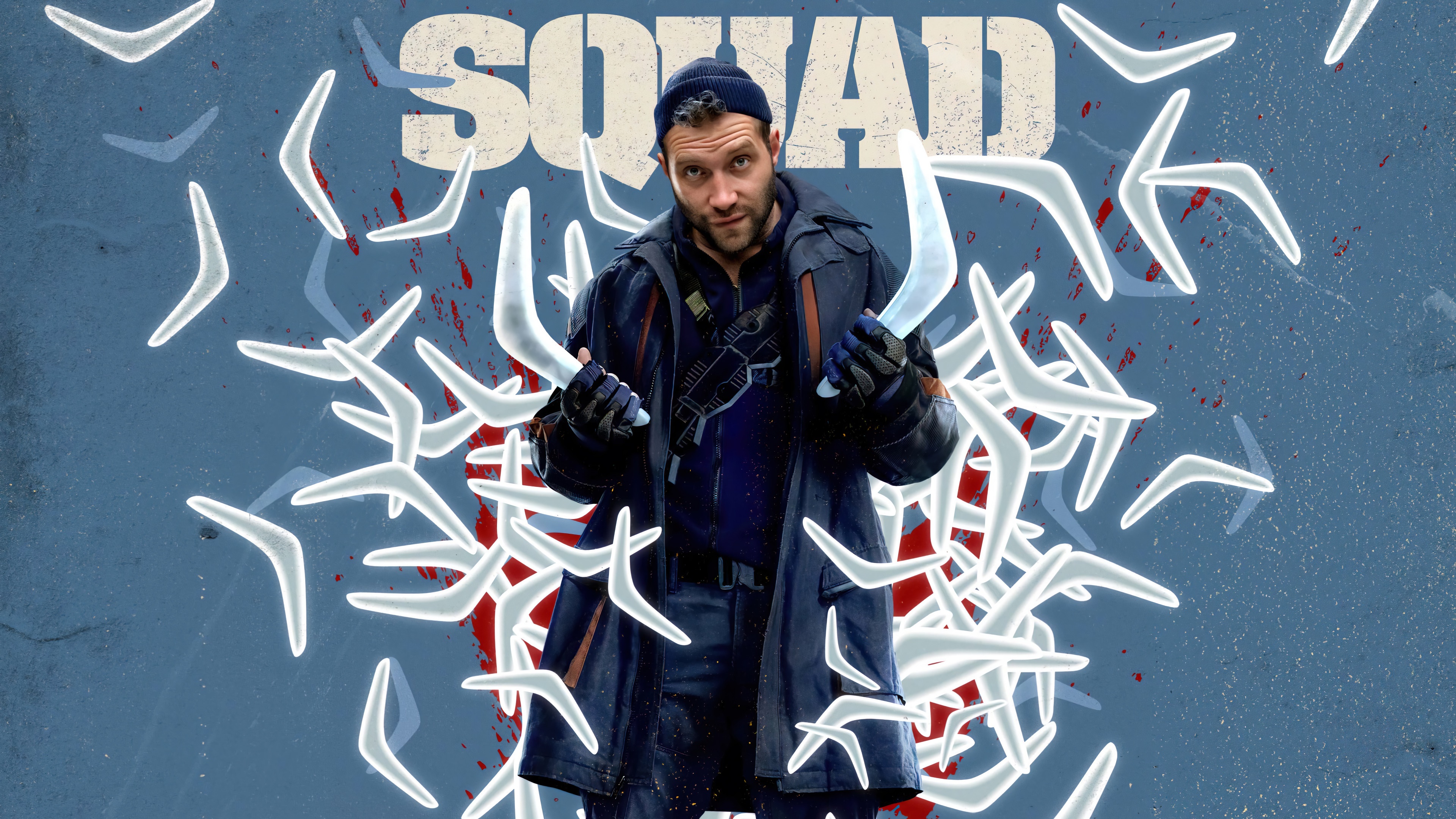 Captain Boomerang from The Suicide Squad 4K poster HD Wallpaper