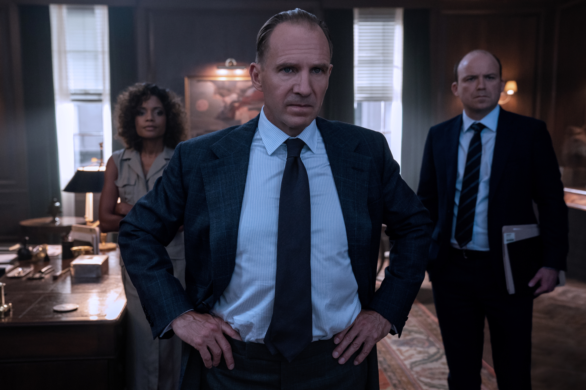 Ralph Fiennes in No Time To Die HD Wallpaper