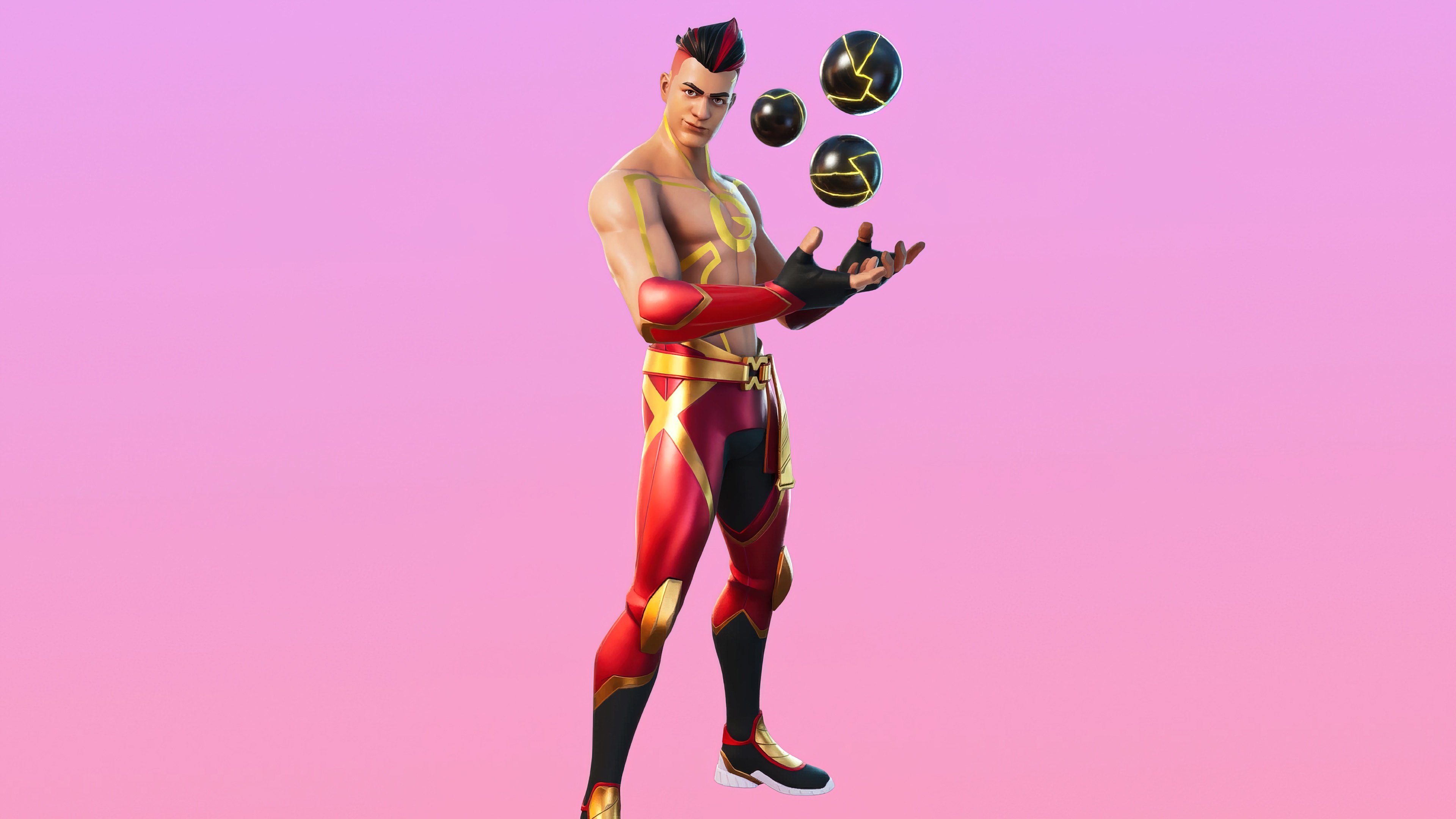 TheGrefg from Fortnite juggling orbs HD Wallpaper