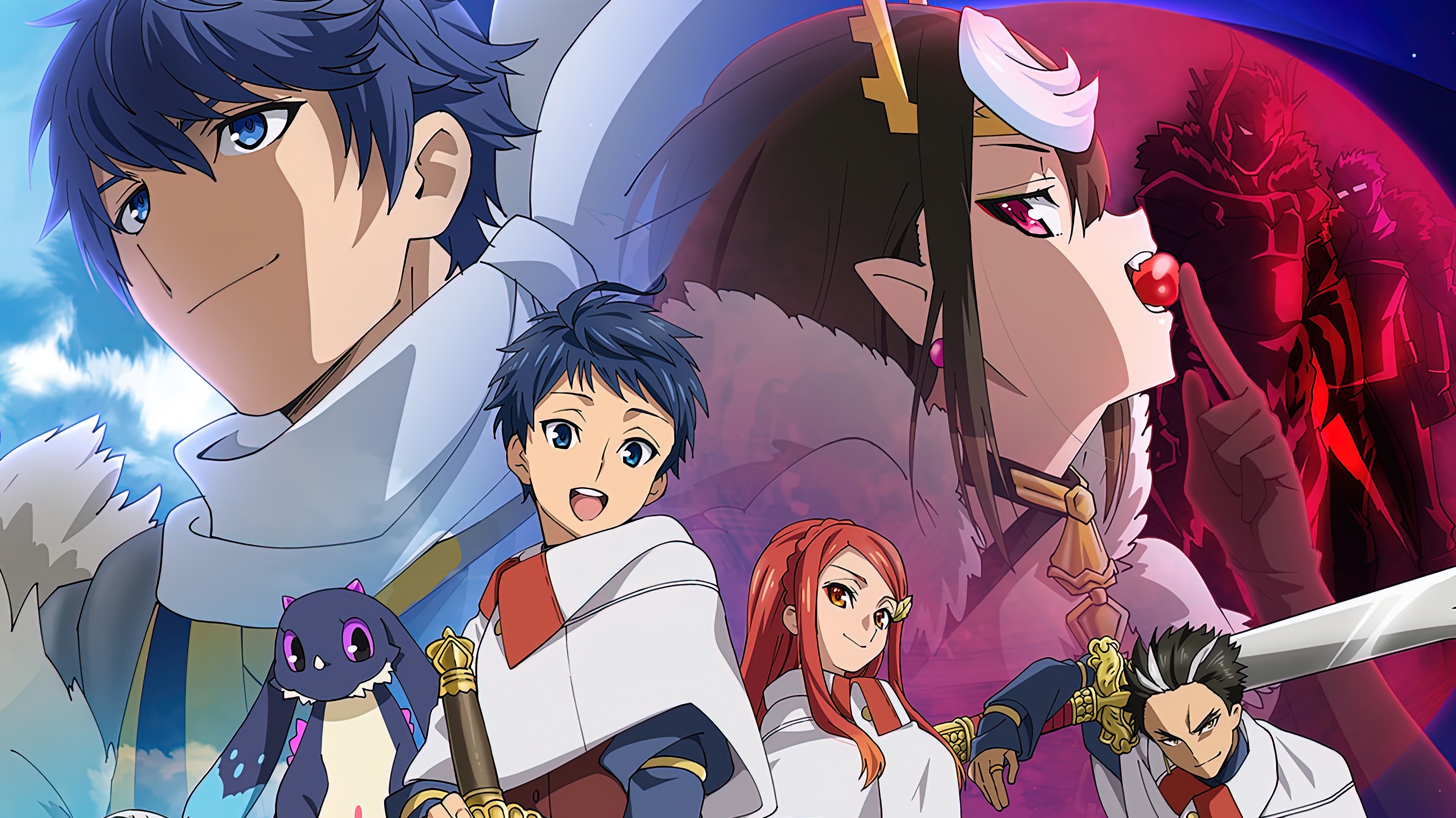 Characters from So I'm a Spider, So What? 4K HD Wallpaper