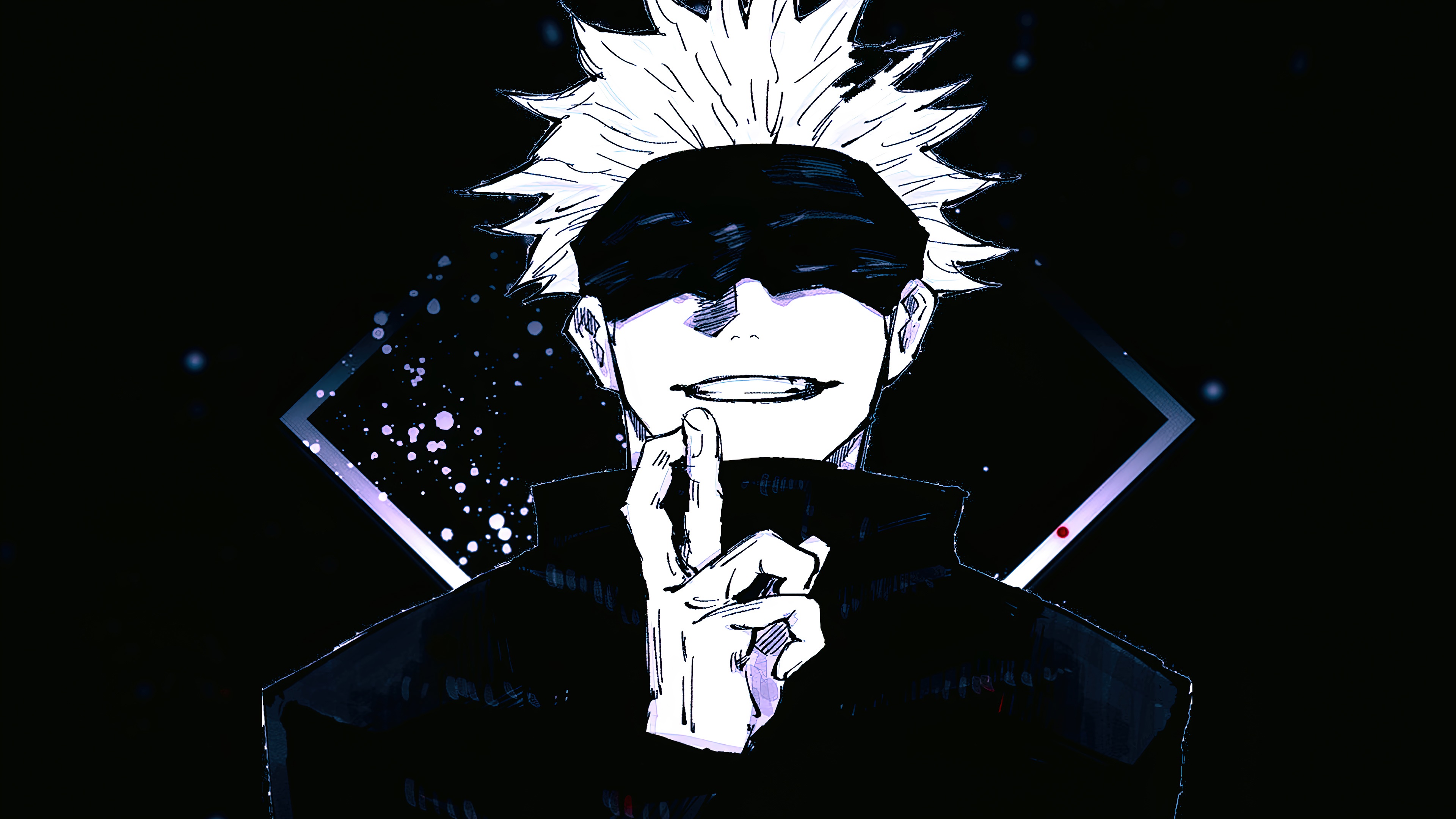 4K Anime Boys Blindfold Anime Screenshot Satoru Gojo Jujutsu 4K Anime Boys Blindfold Anime Screenshot Satoru Gojo Jujutsu