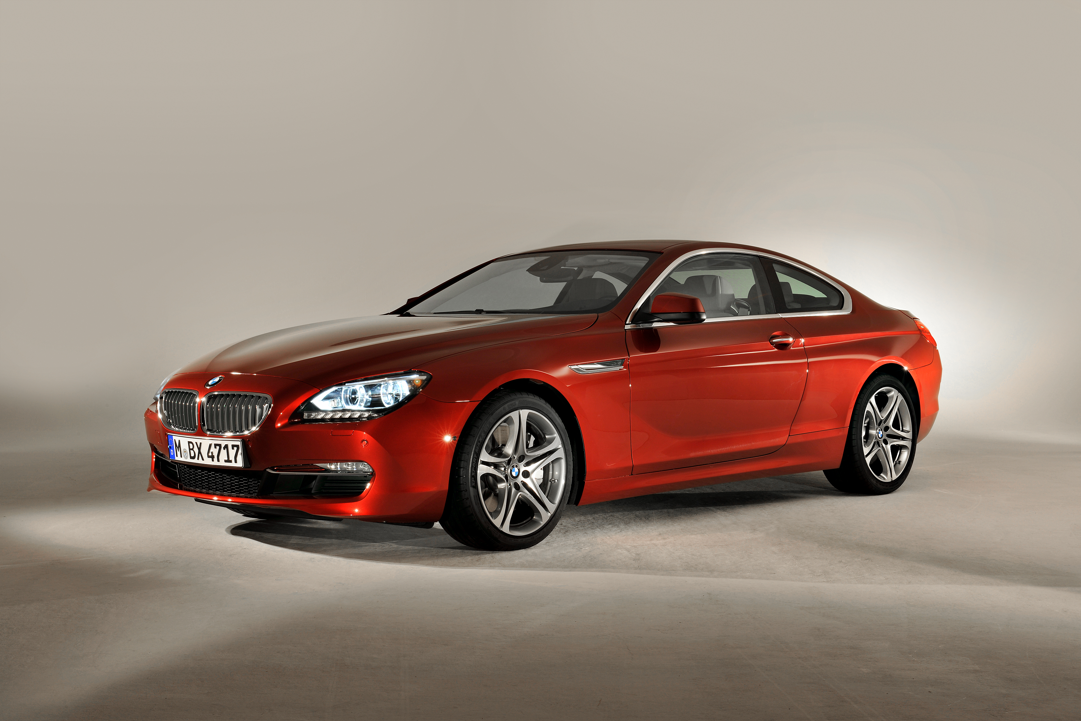 Red BMW 650i Coupe HD Wallpaper