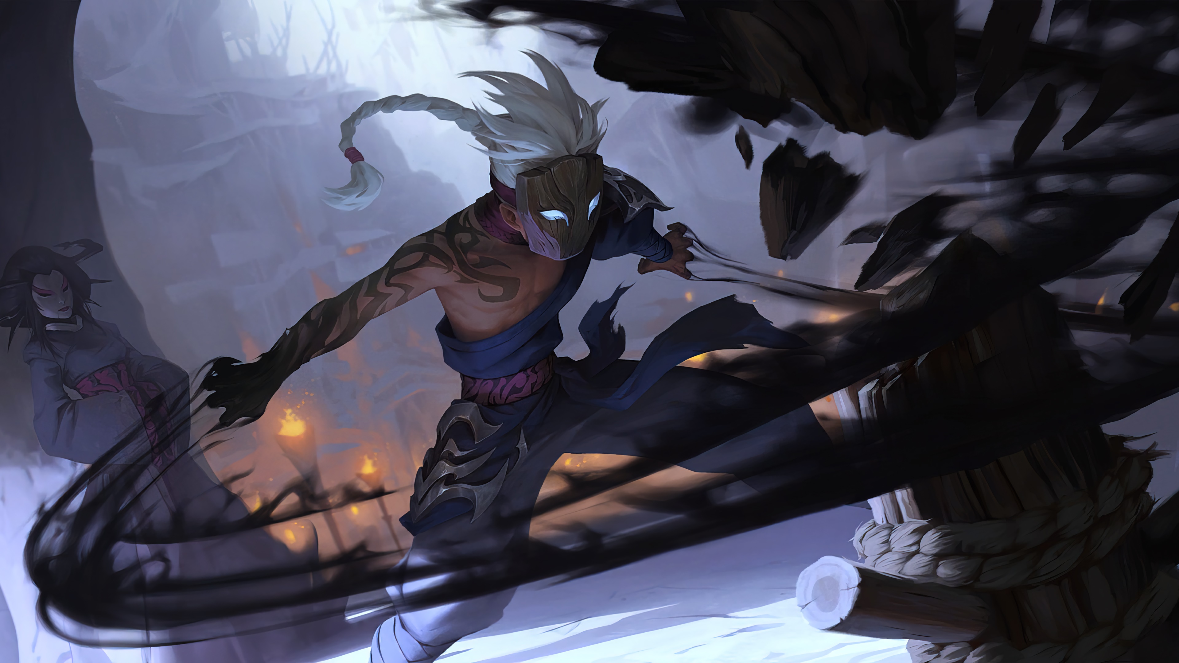 Shadow Apprentice from Legends of Runeterra 4K HD Wallpaper