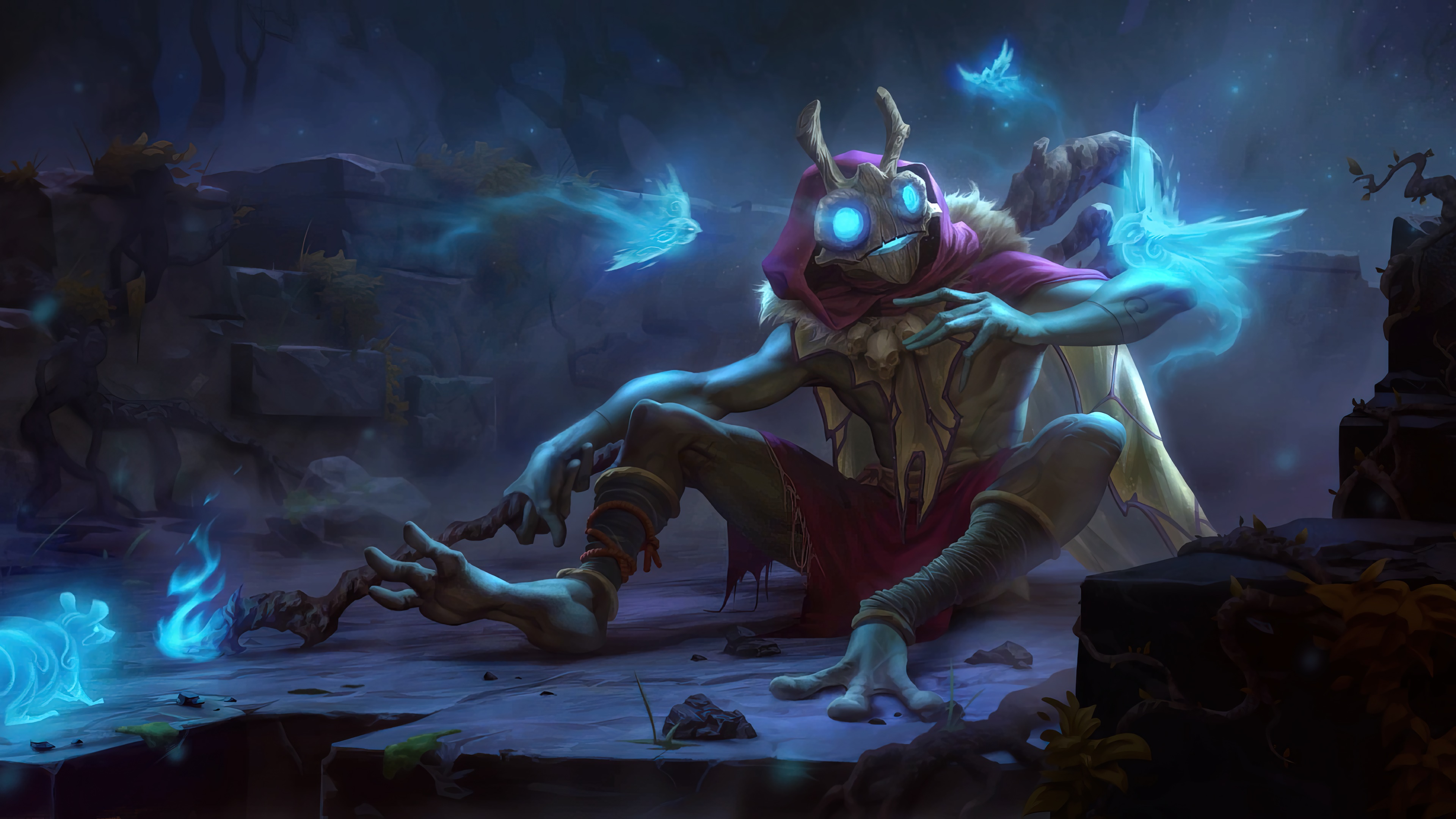Fading Icon from Legends of Runeterra 4K HD Wallpaper