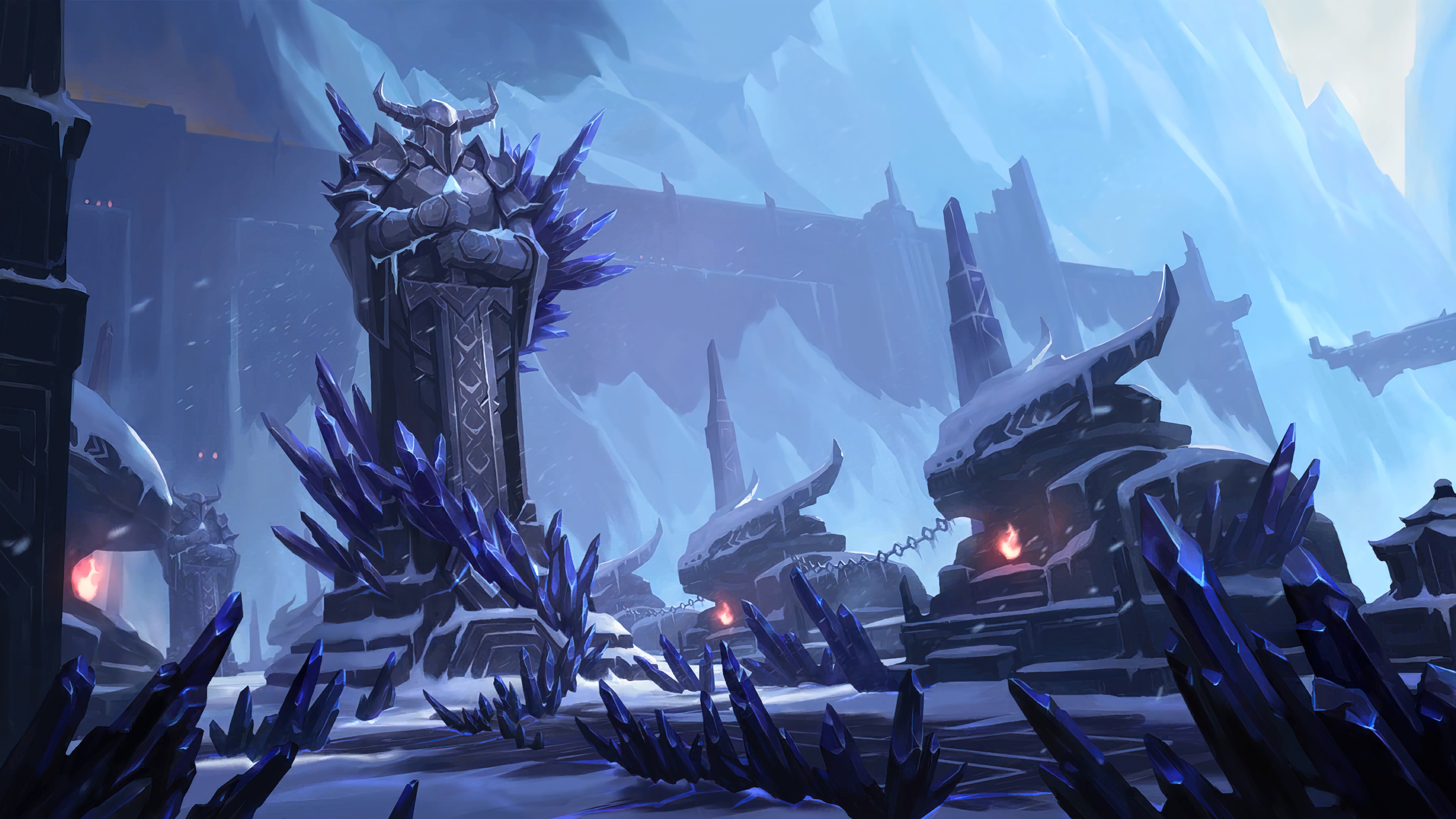 Blighted Ravine from Legends of Runeterra 4K HD Wallpaper
