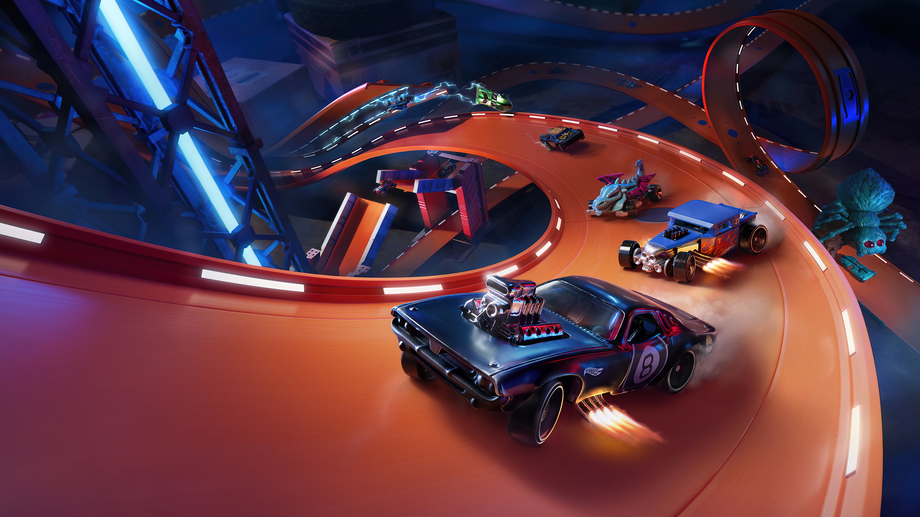 Hot Wheels Unleashed 4K HD Wallpaper