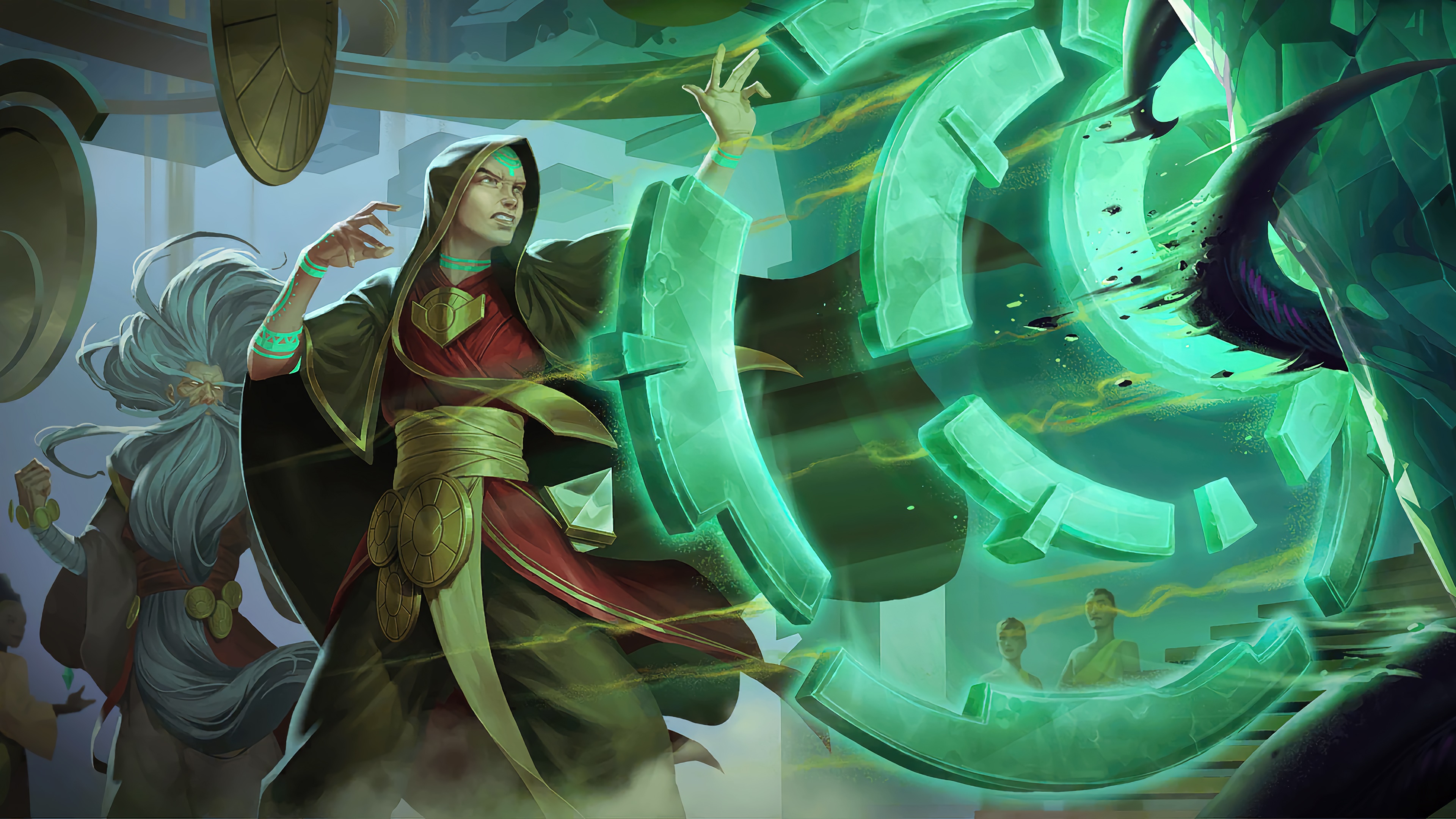 Aspiring Chronomancer from Legends of Runeterra HD Wallpaper