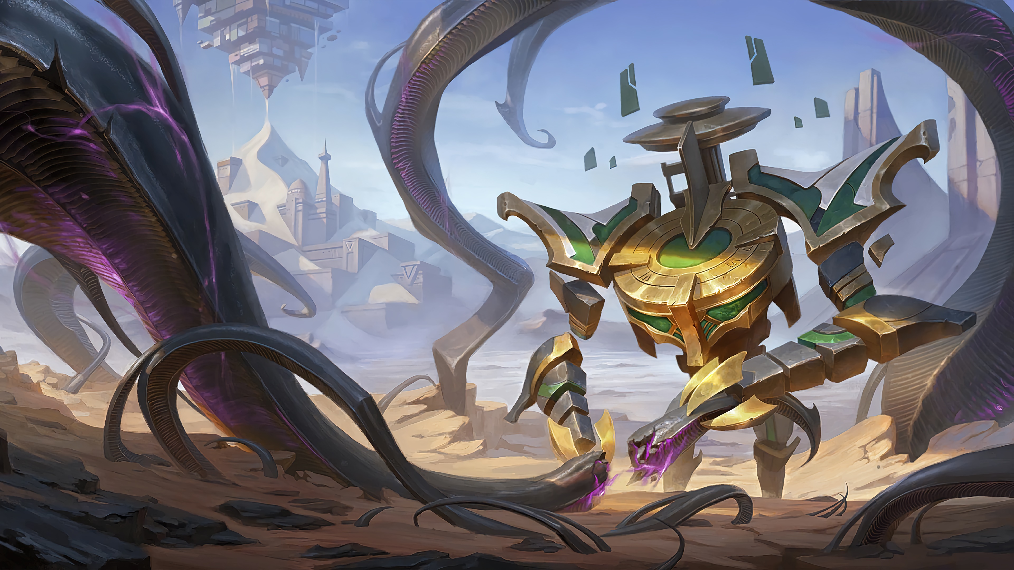 Ancient Preparations from Legends of Runeterra 4K HD Wallpaper