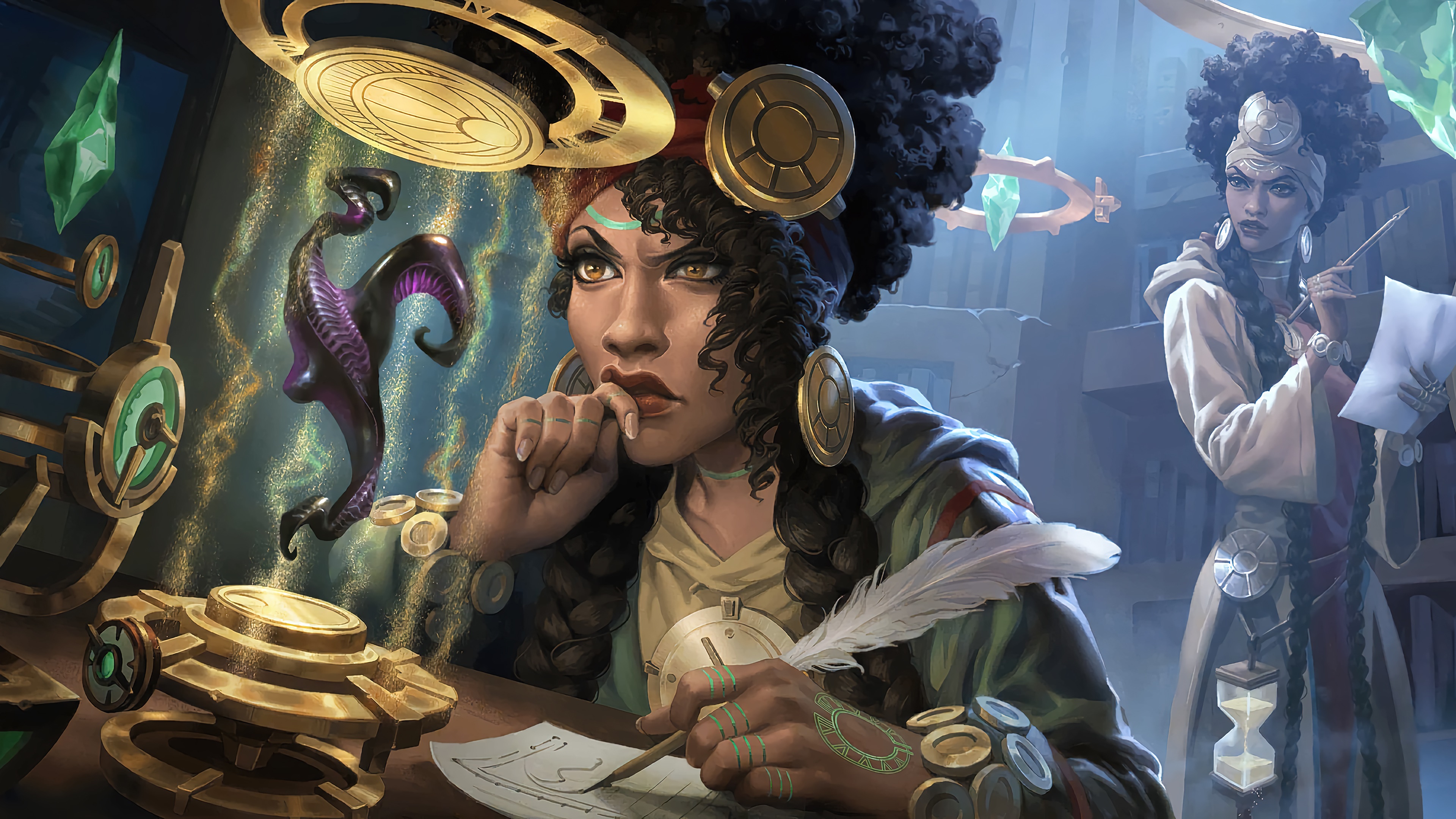 Xenotype Researchers from Legends of Runeterra 4K HD Wallpaper