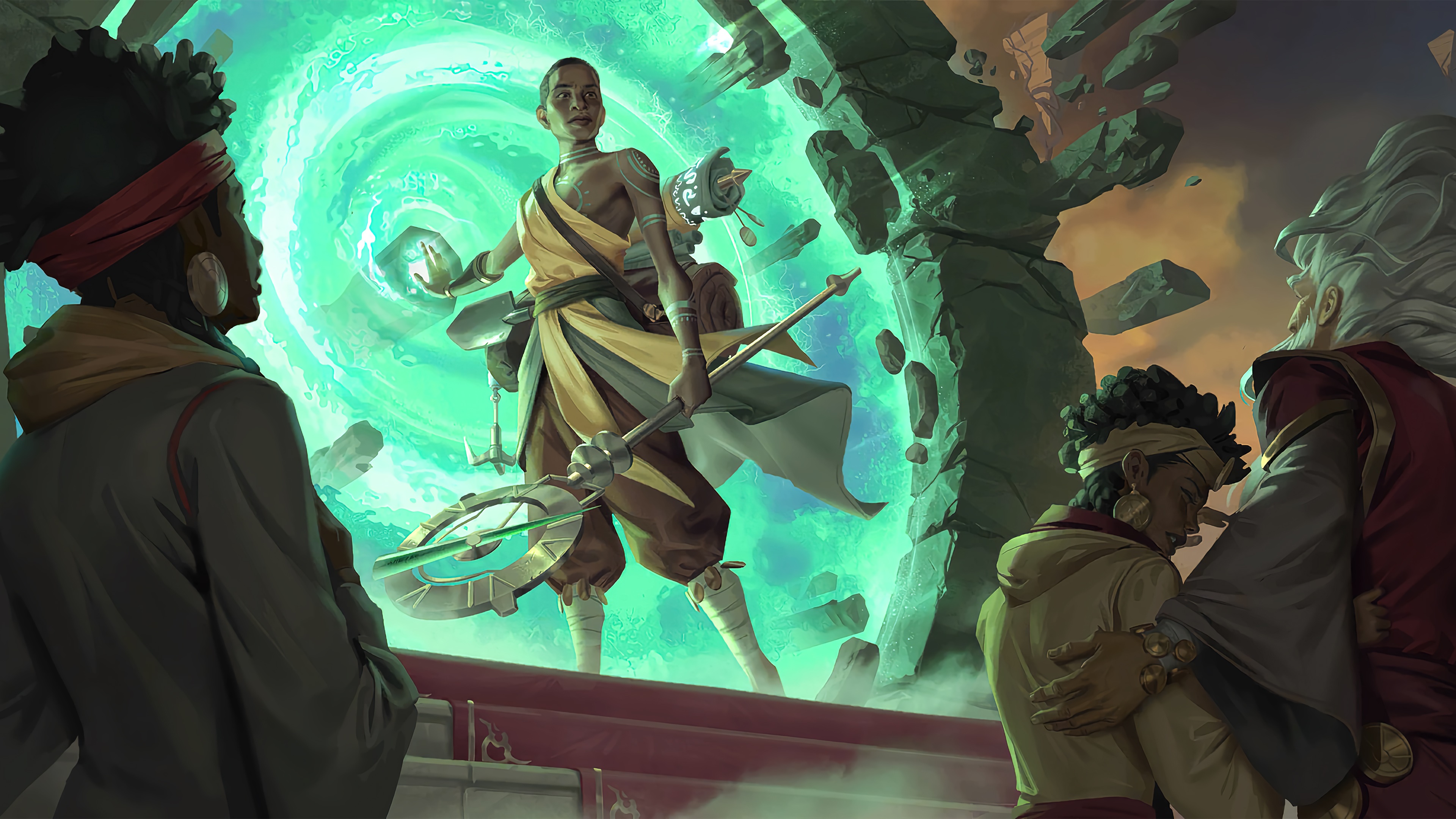 Khahiri the Student from Legends of Runeterra 4K HD Wallpaper