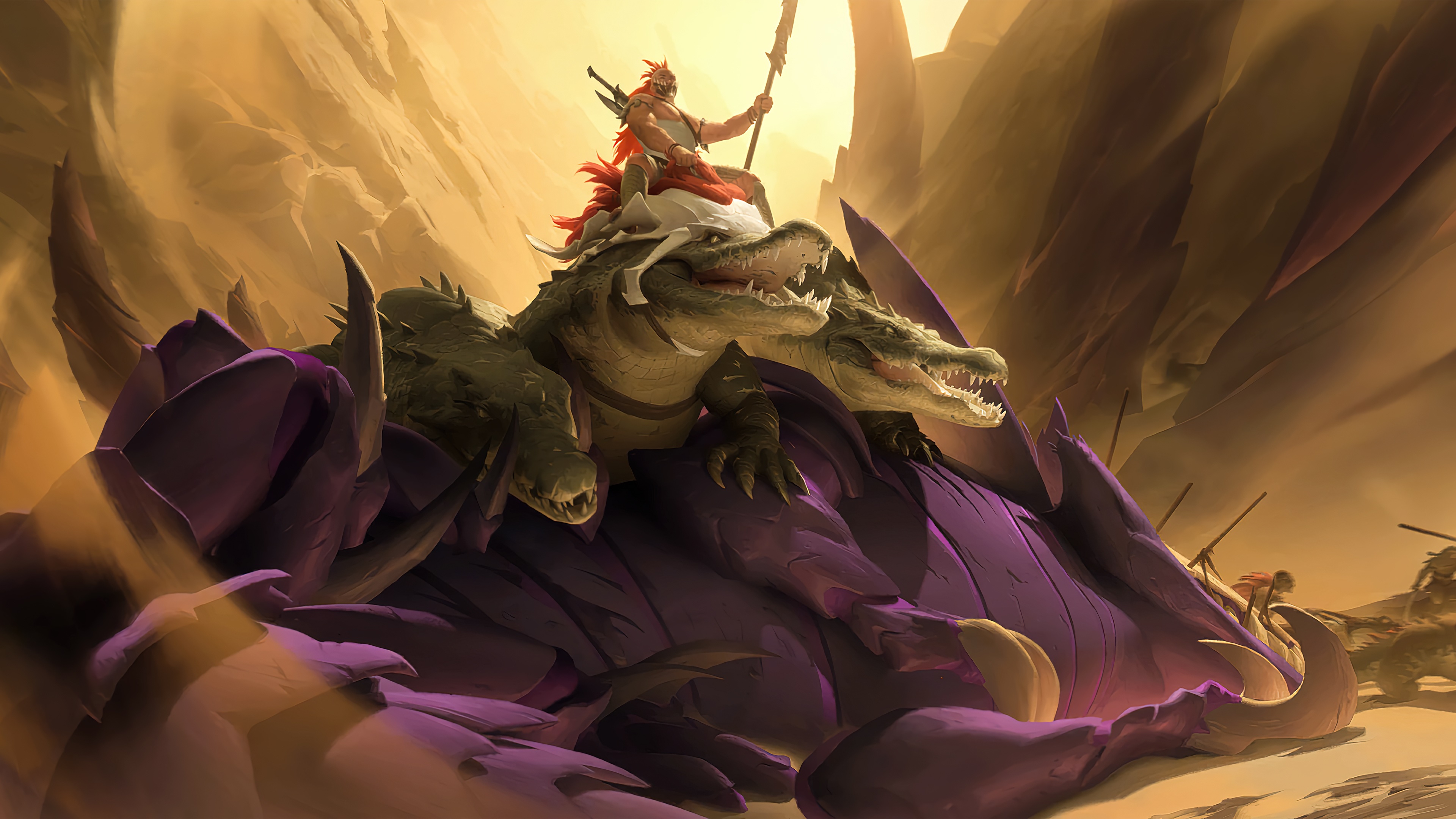 Raz Bloodmane from Legends of Runeterra 4K HD Wallpaper
