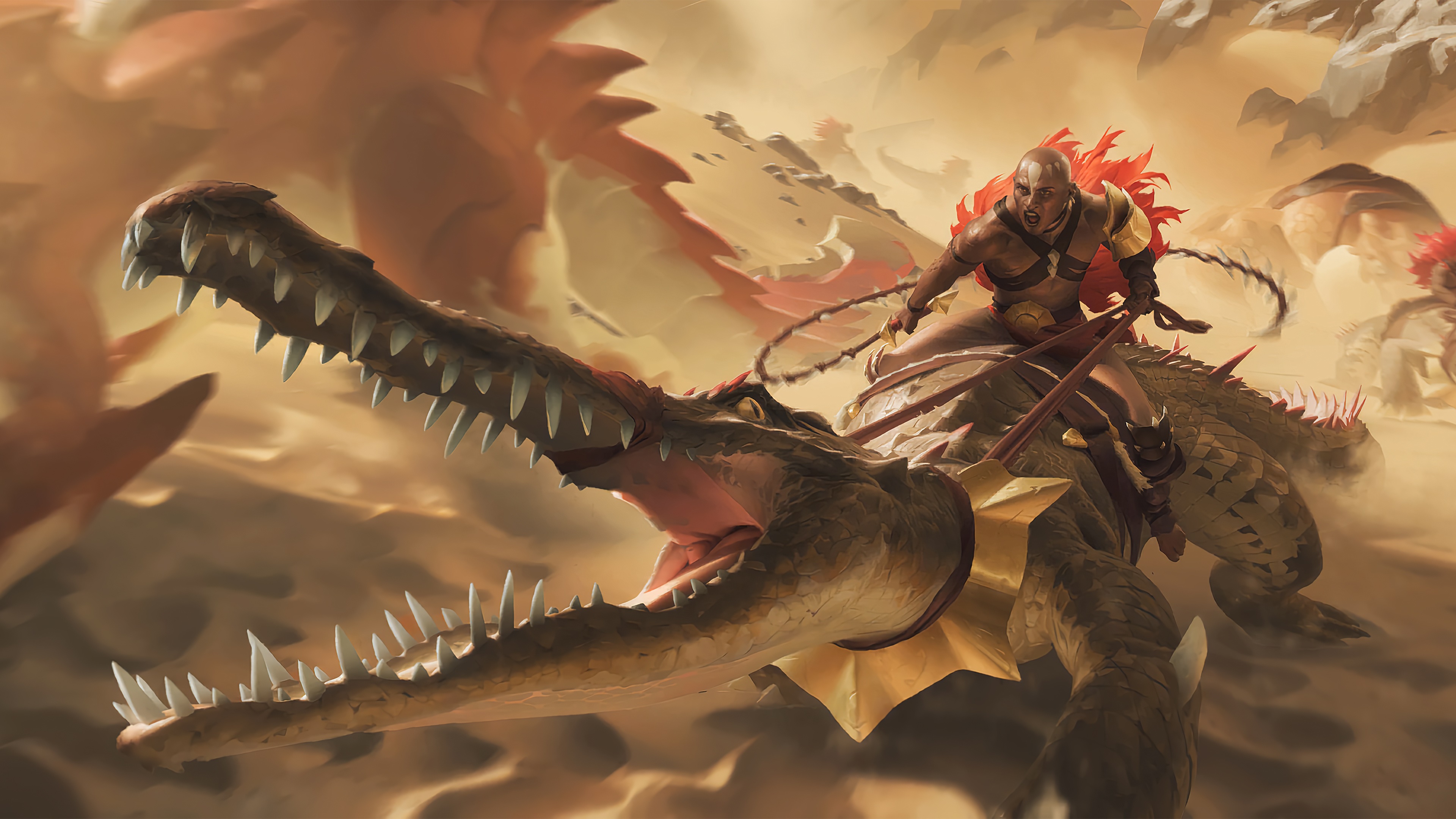 Bloodthirsty Marauder from Legends of Runeterra 4K HD Wallpaper