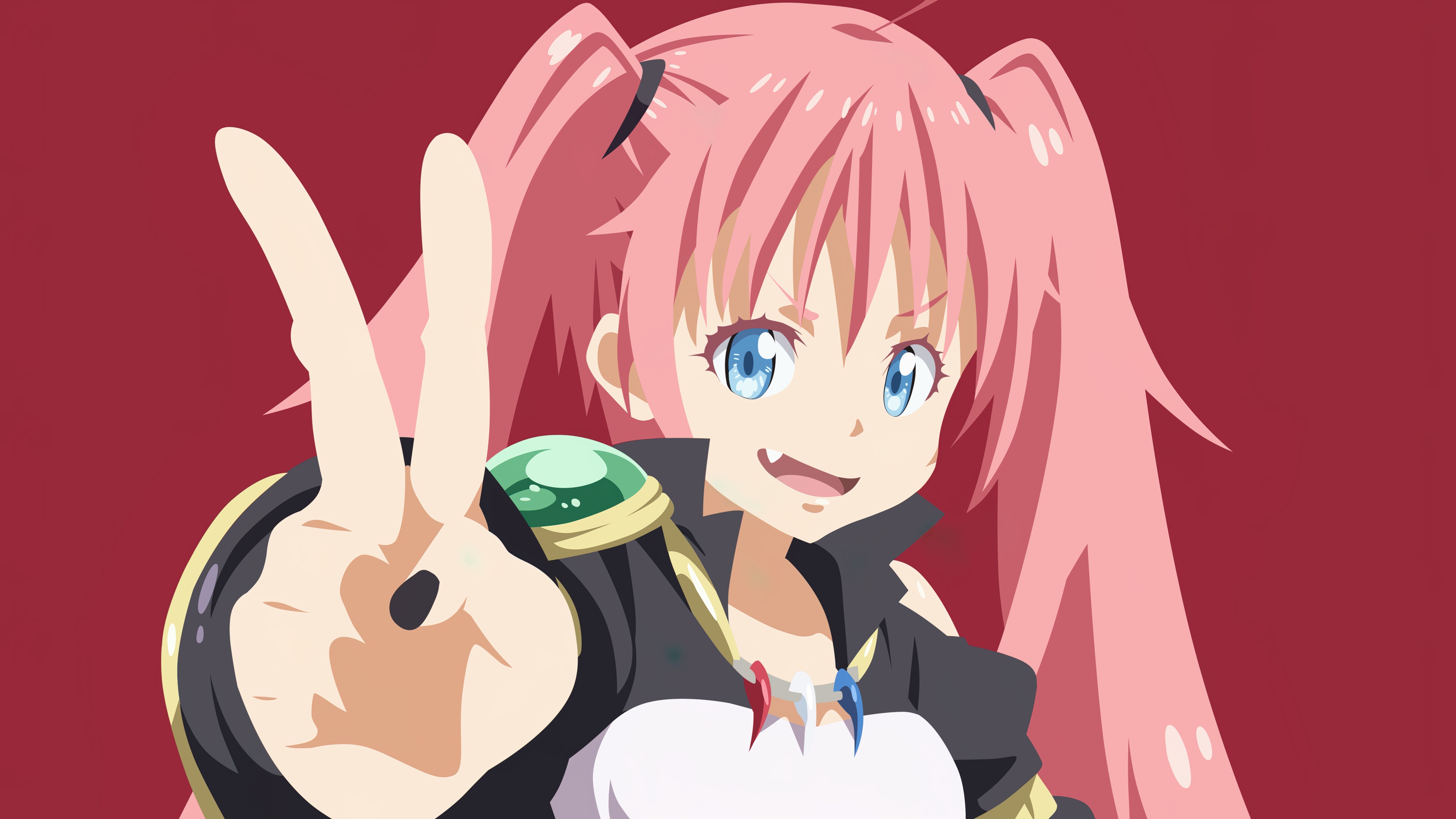 Milim from That Time I Got Reincarnated as a Slime HD Wallpaper