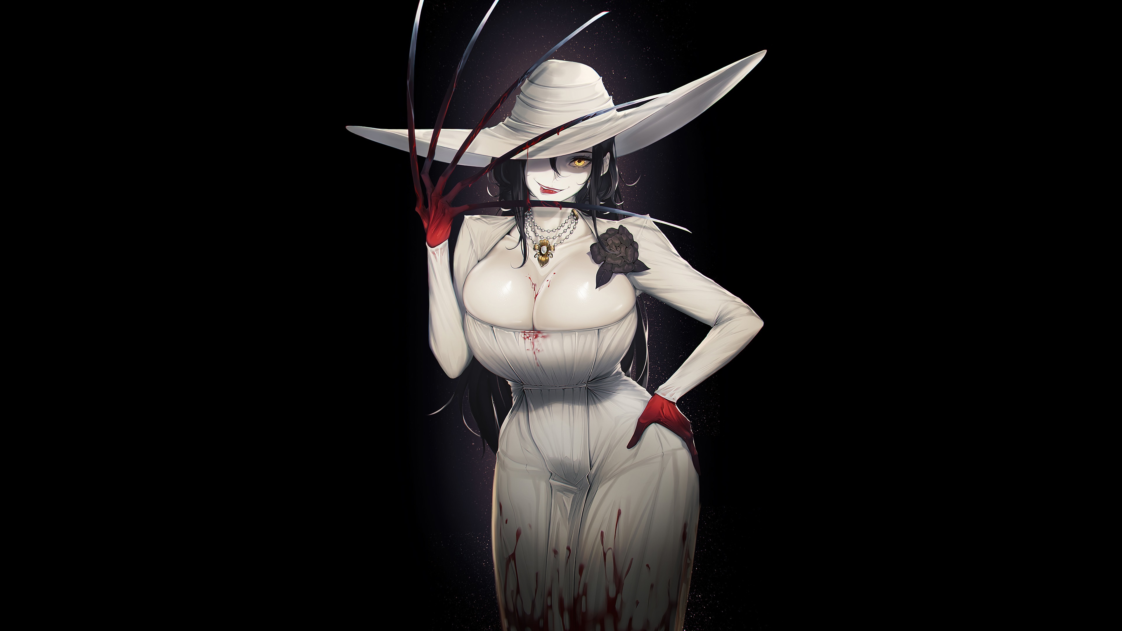 Alcina Dimitrescu from Resident Evil Village 4K HD Wallpaper