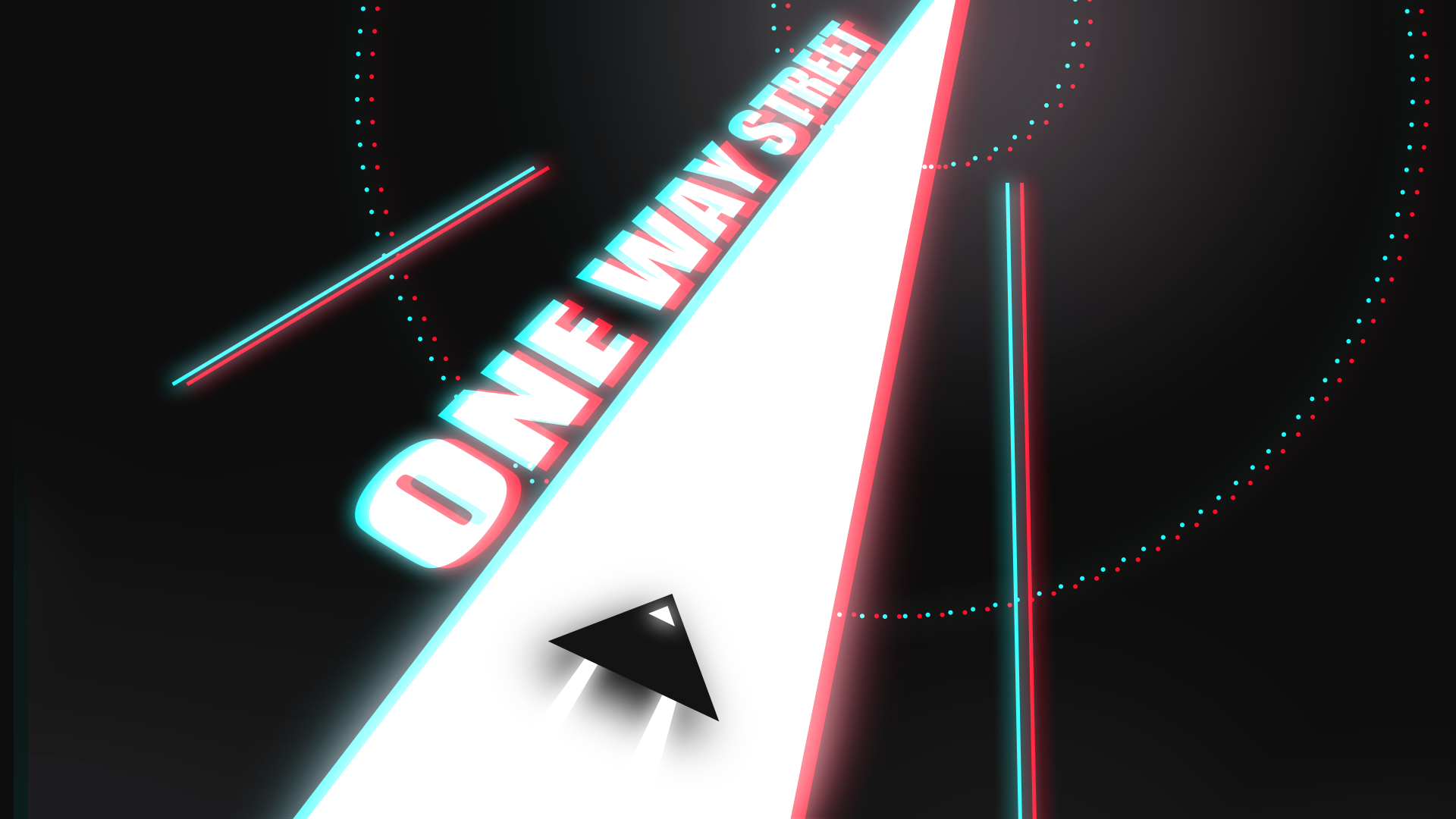 One Way Street Game Art HD Wallpaper