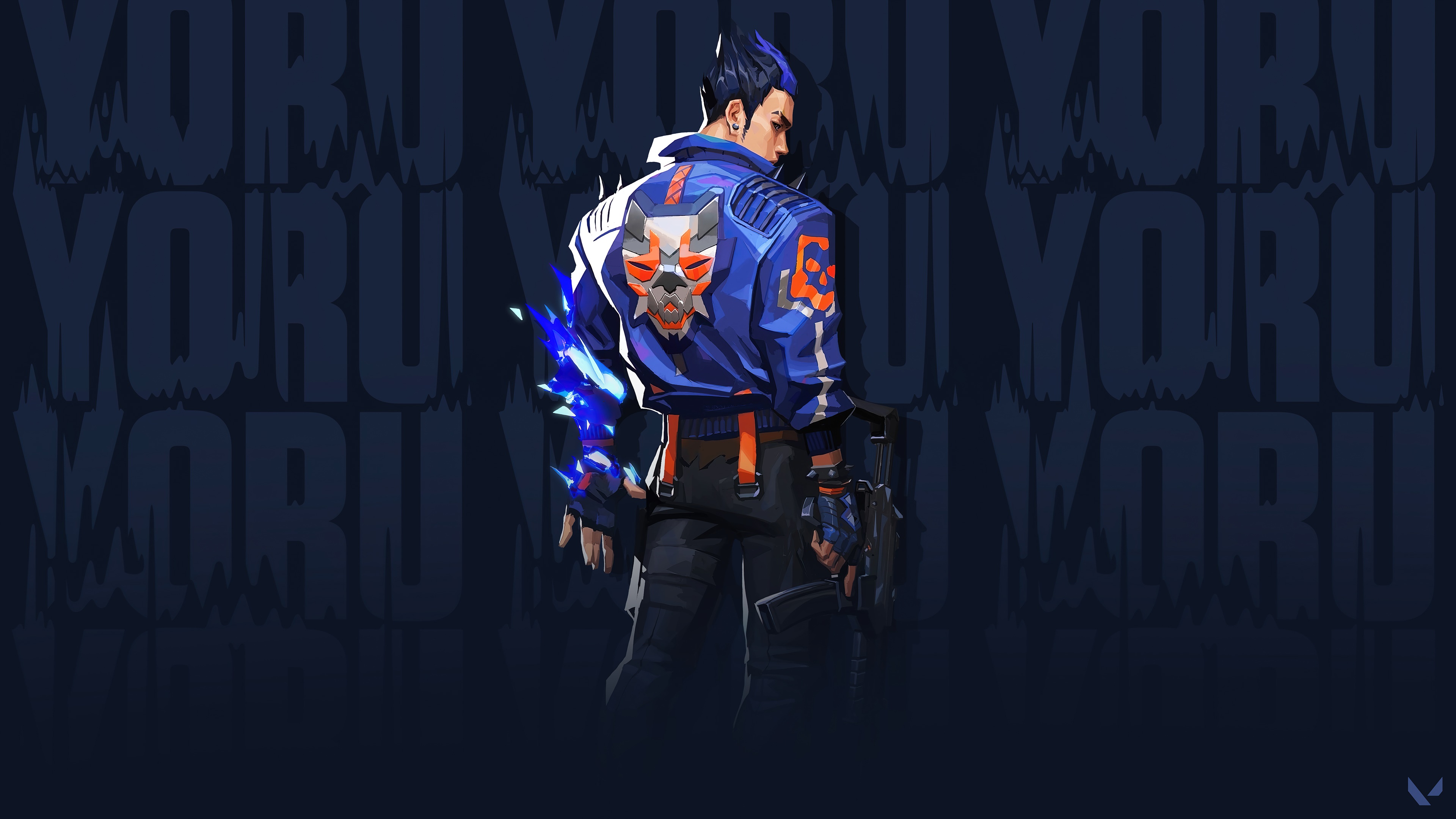Yoru from Valorant 4K HD Wallpaper
