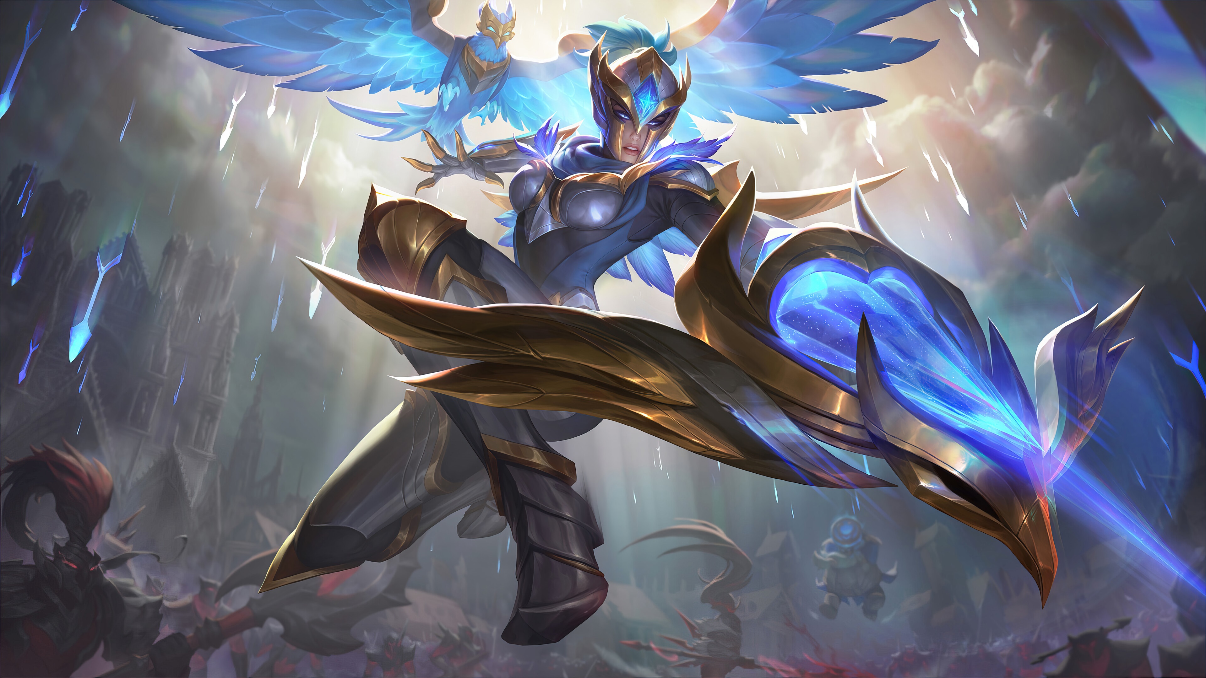 Quinn the Warden from League of Legends HD Wallpaper
