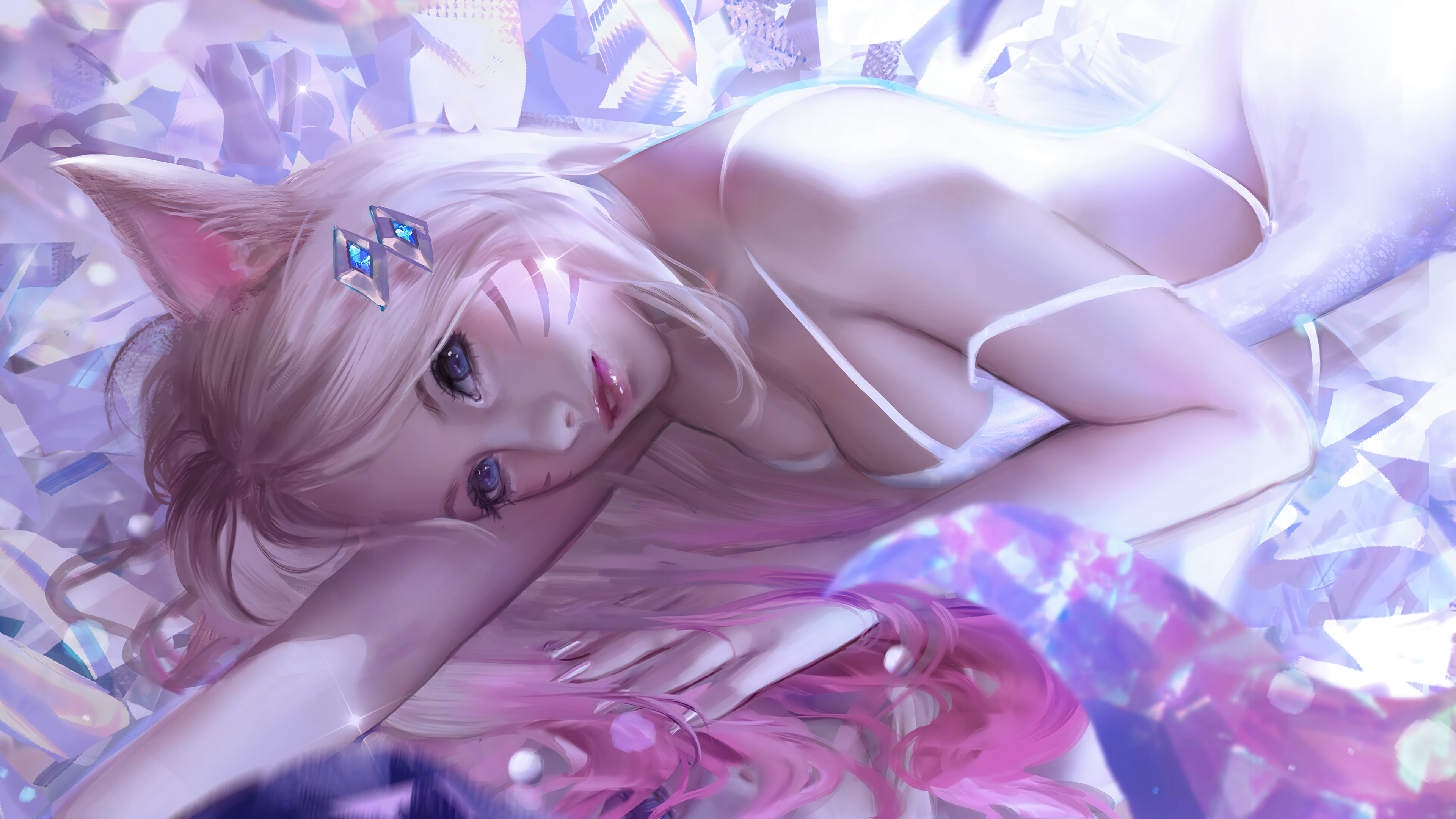 Ahri from League of Legends 4K HD Wallpaper