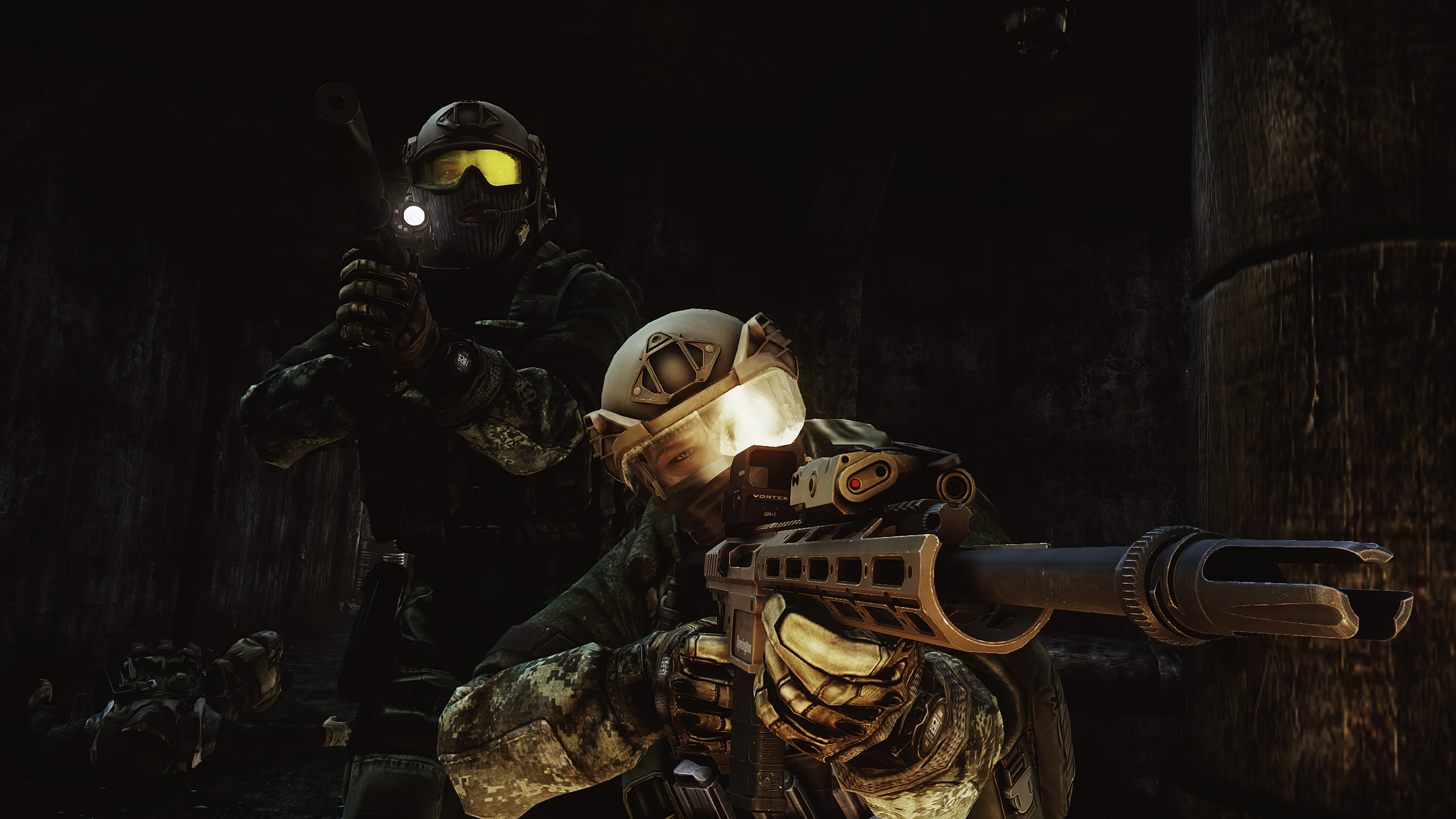 Two soldiers from Escape From Tarkov in 4K HD Wallpaper