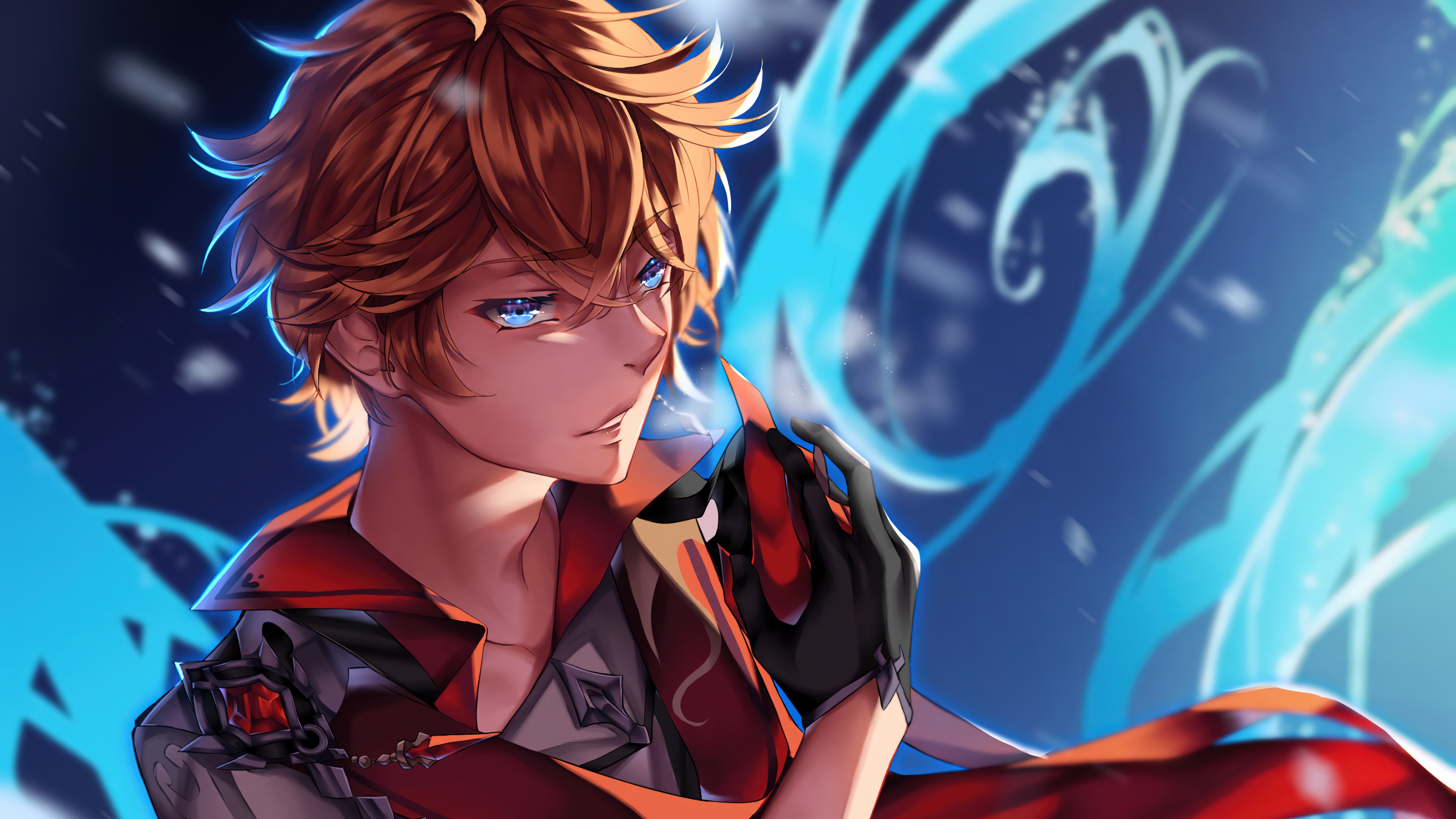 Tartaglia from Genshin Impact 4K HD Wallpaper