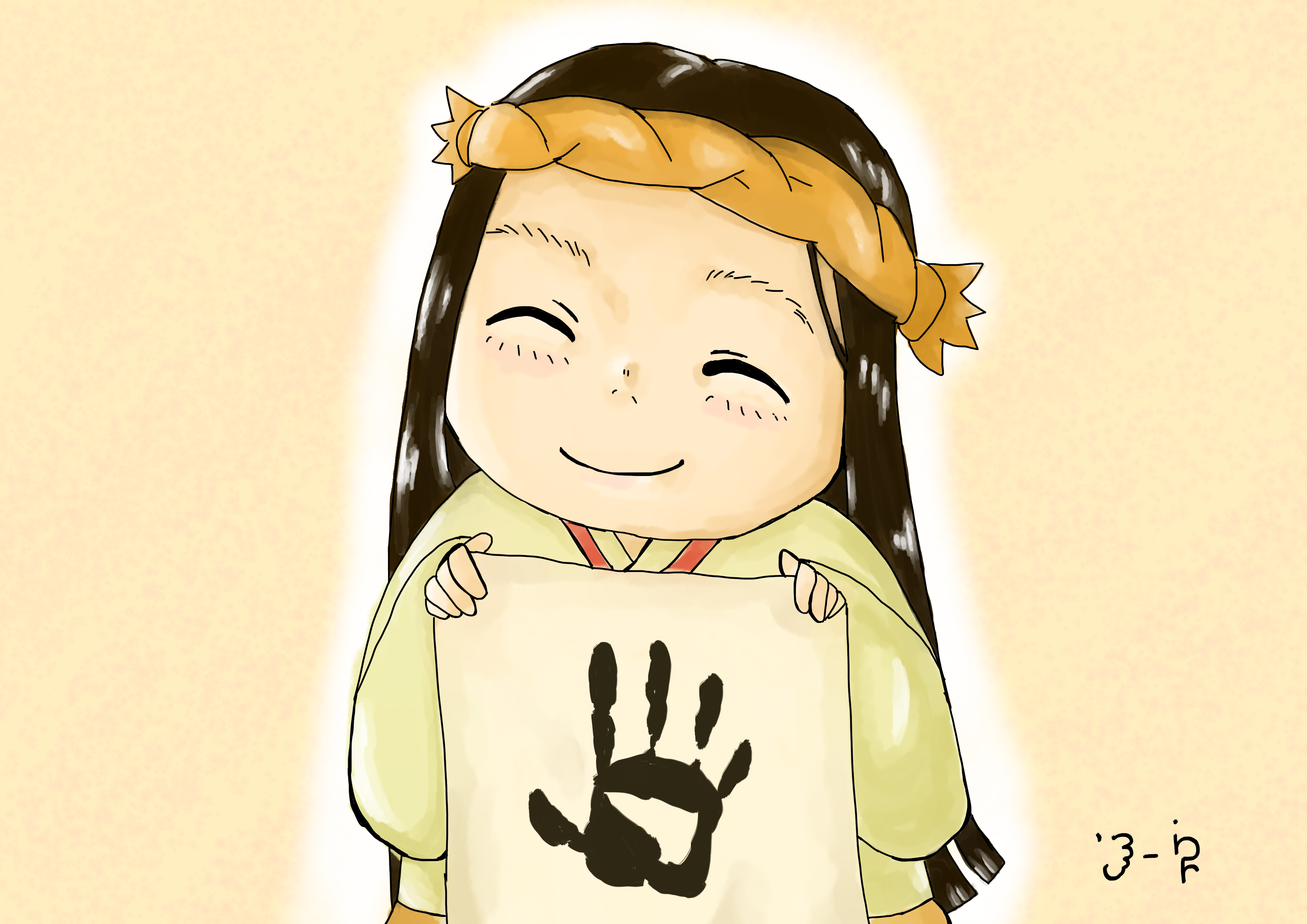 To Your Eternity Mia Handprint HD Wallpaper
