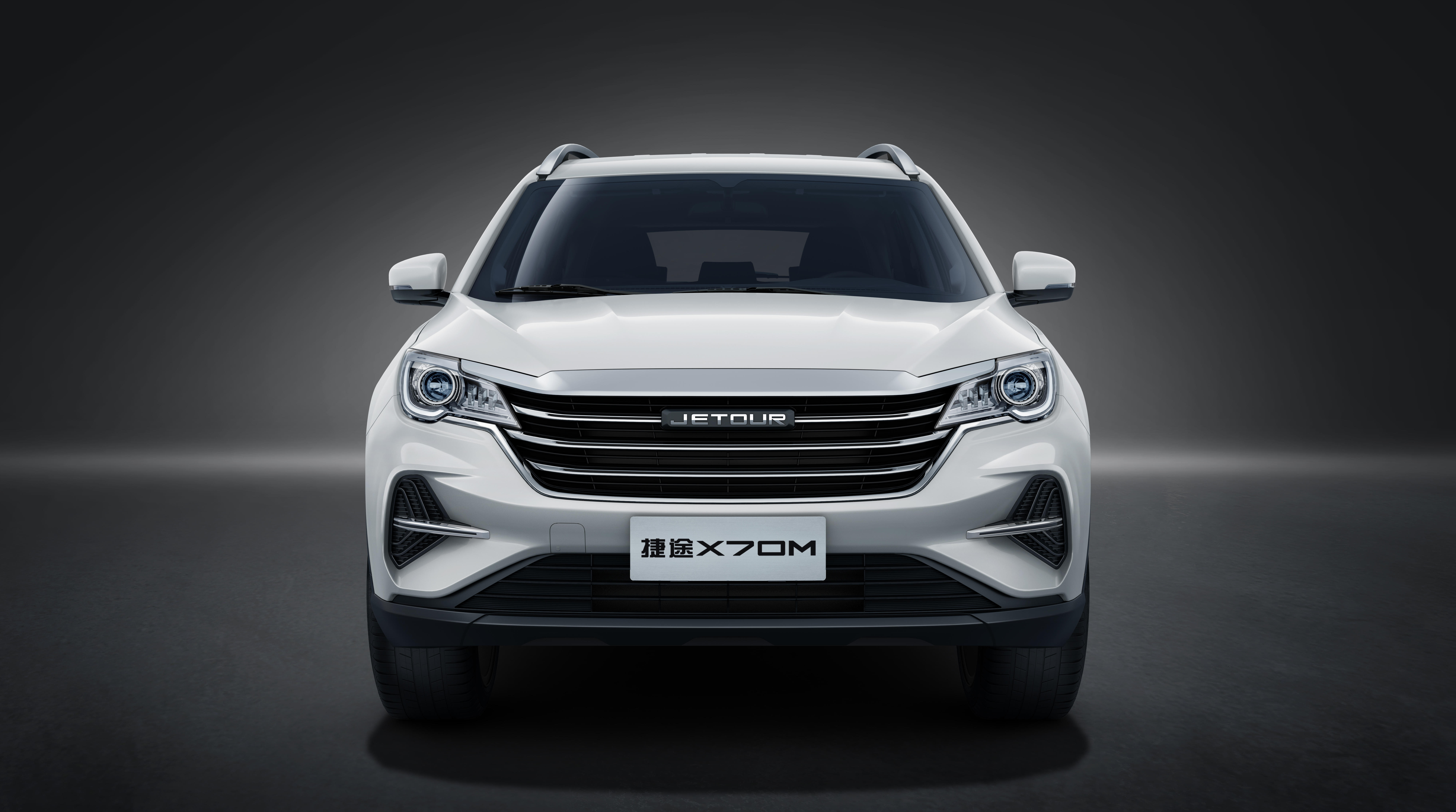 White Jetour X70M SUV HD Wallpaper