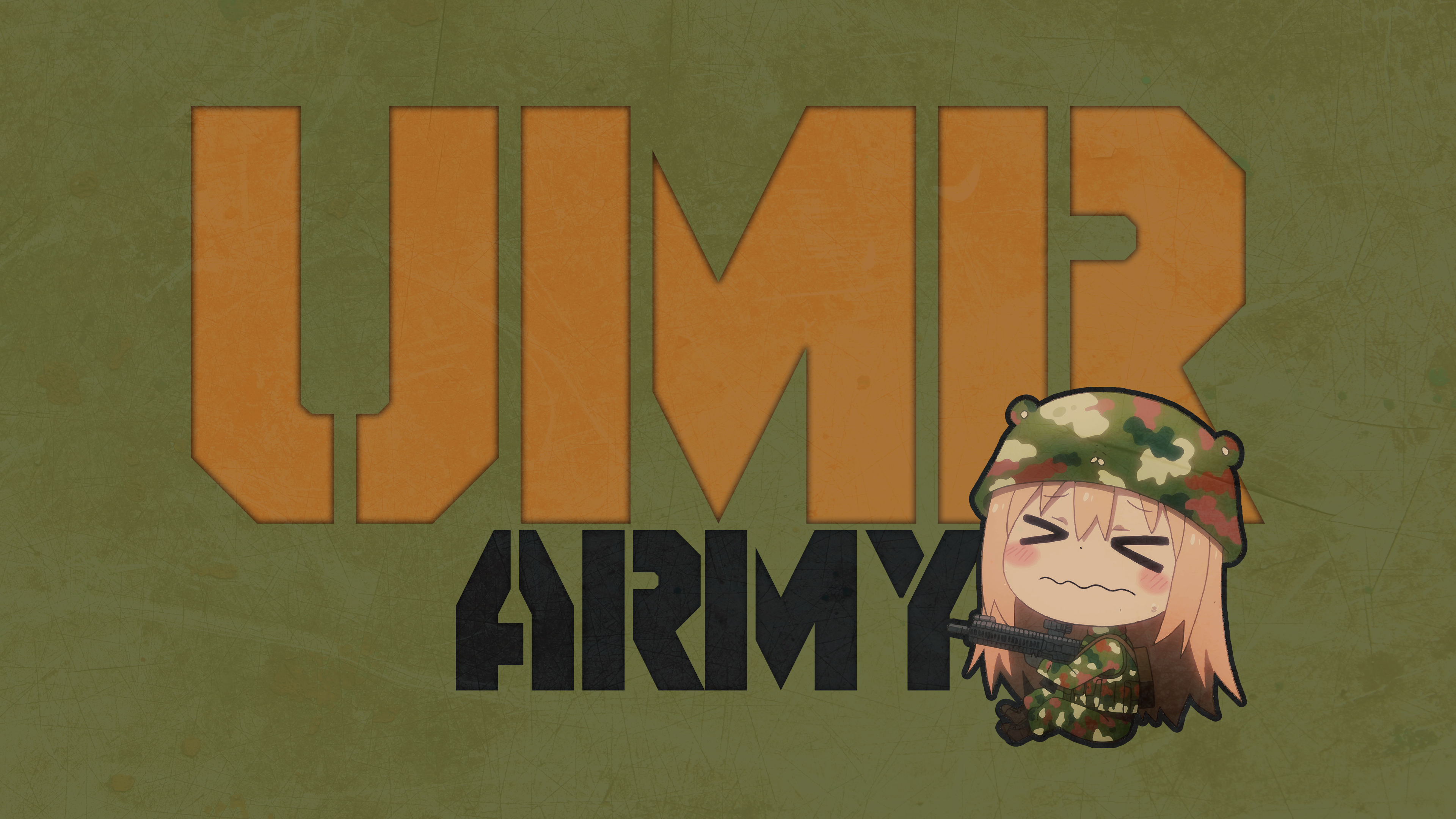 Himouto! Umaru-chan Army HD Wallpaper