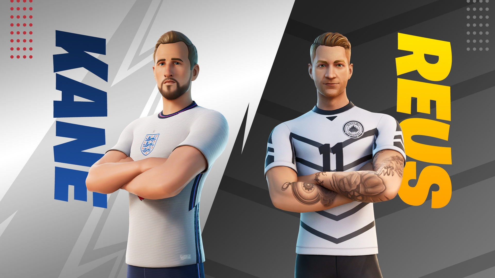 Fortnite Harry Kane and Marco Reus HD Wallpaper