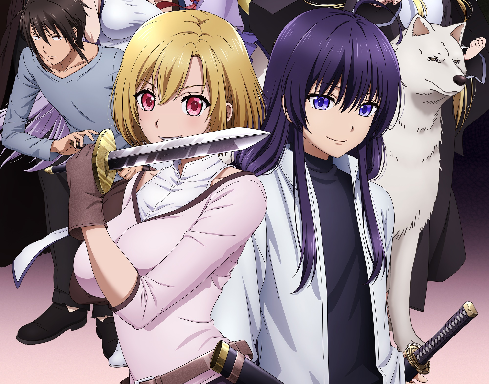 Peach Boy Riverside Saltorine Aldike and Mikoto Kibitsu HD Wallpaper