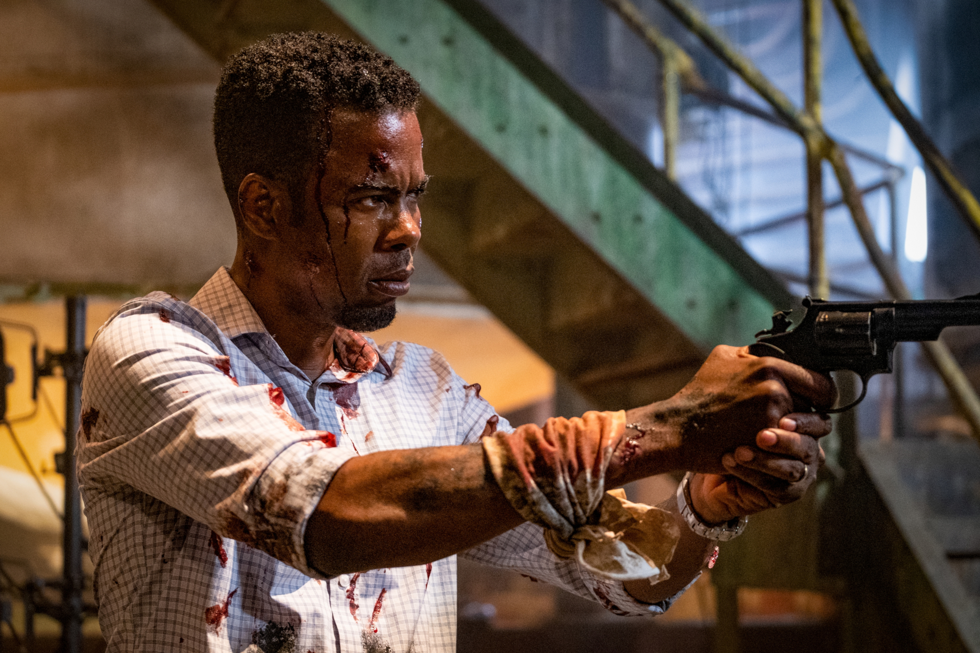 Chris Rock as Zeke Banks in Spiral HD Wallpaper