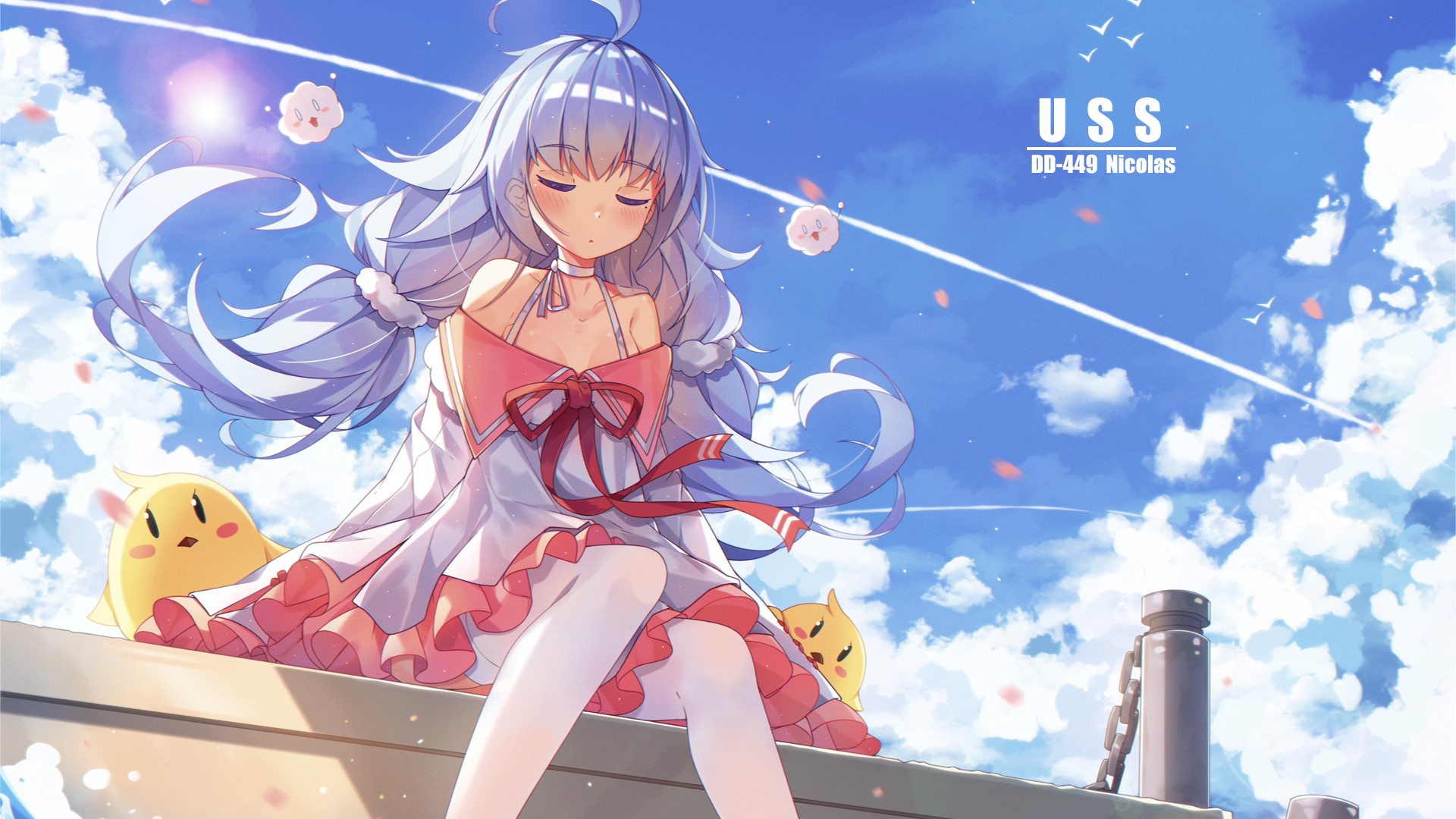 Nicholas (Azur Lane) with Dango Remi HD Wallpaper