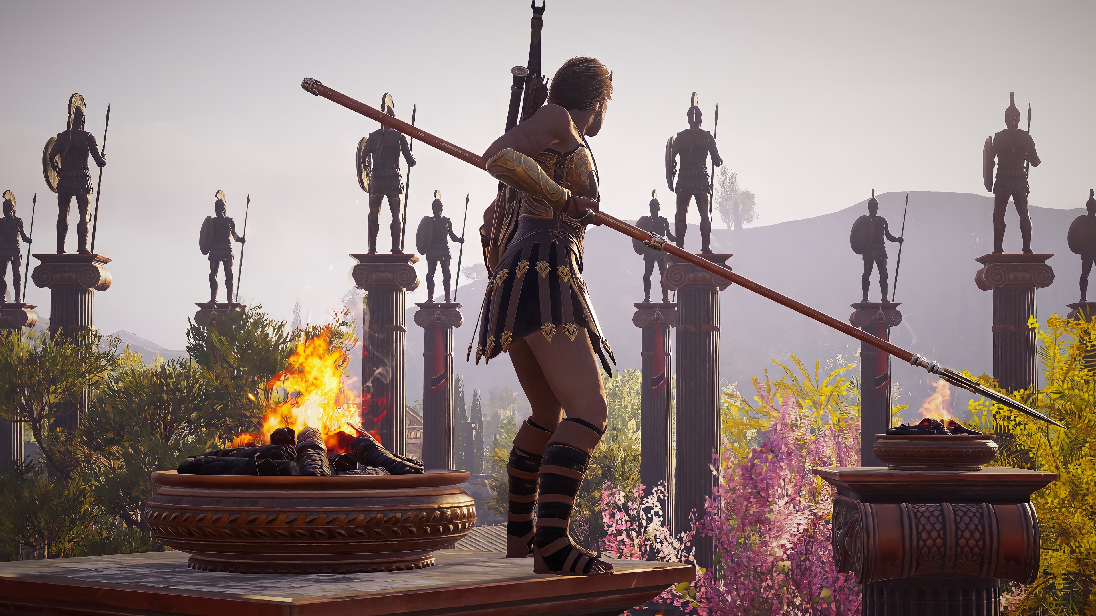 Kassandra from Assassins Creed: Odyssey 4K HD Wallpaper