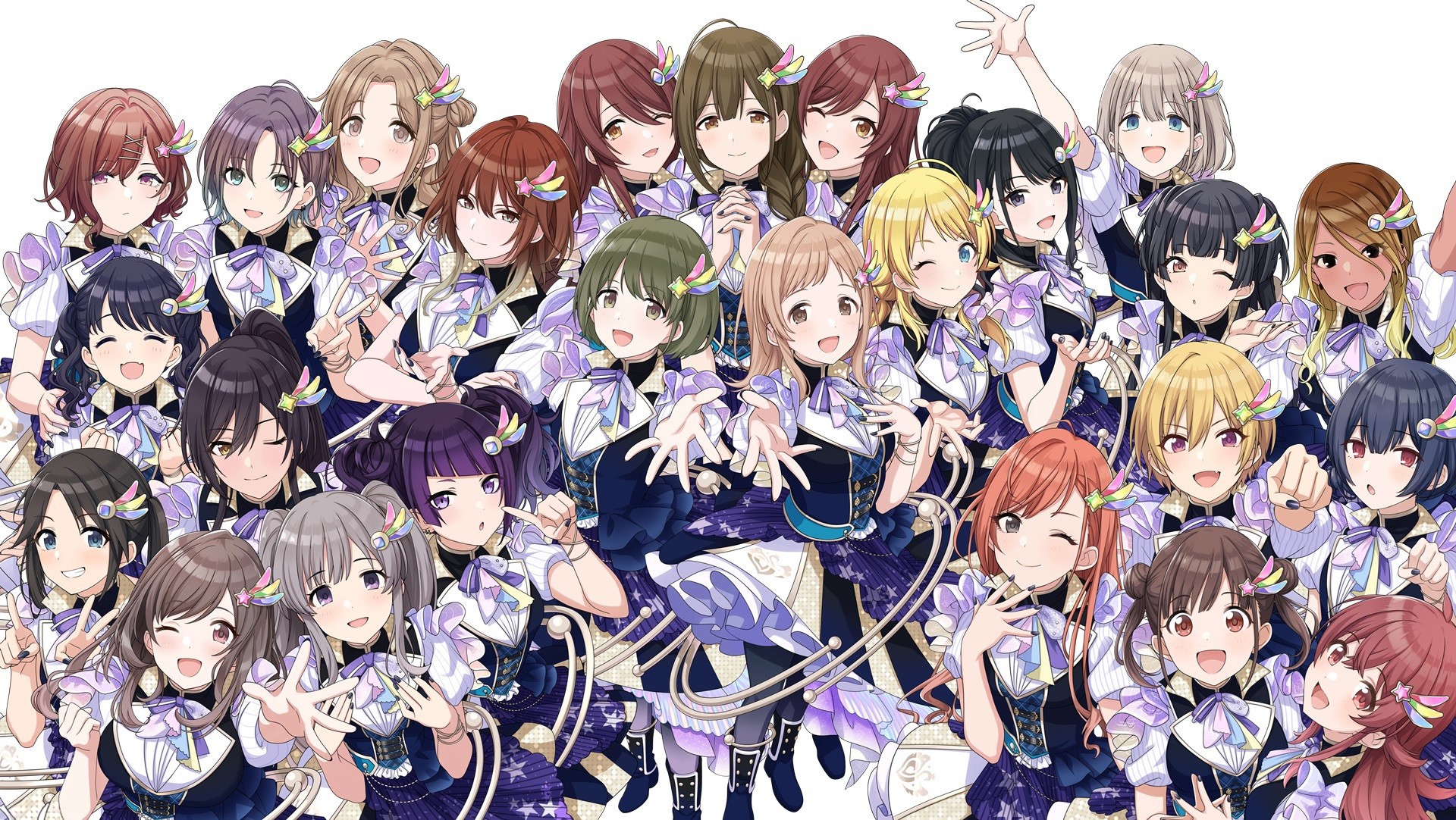 THE IDOLM@STER Shiny Colors characters HD Wallpaper