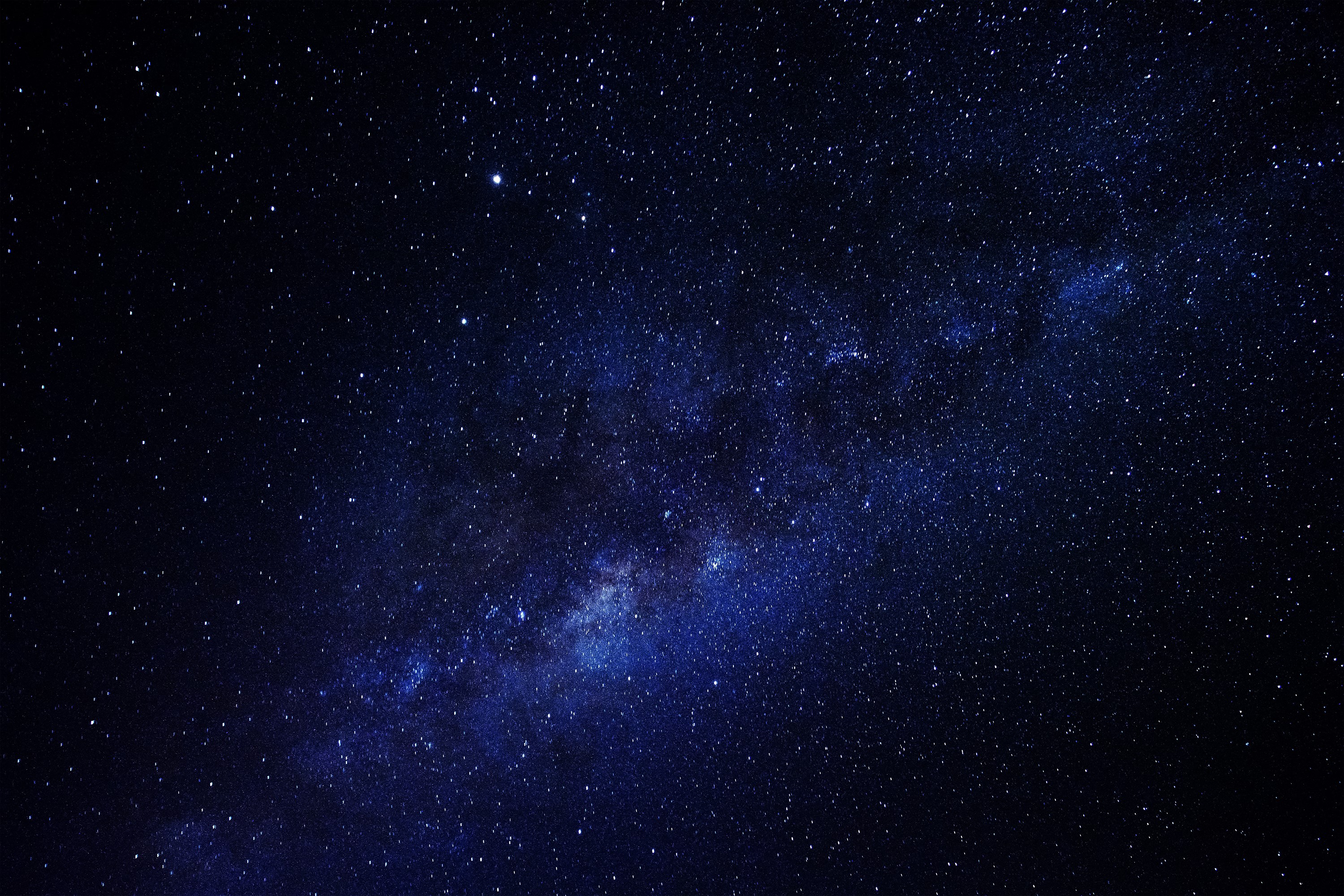 Deep space with a nebula and stars HD Wallpaper