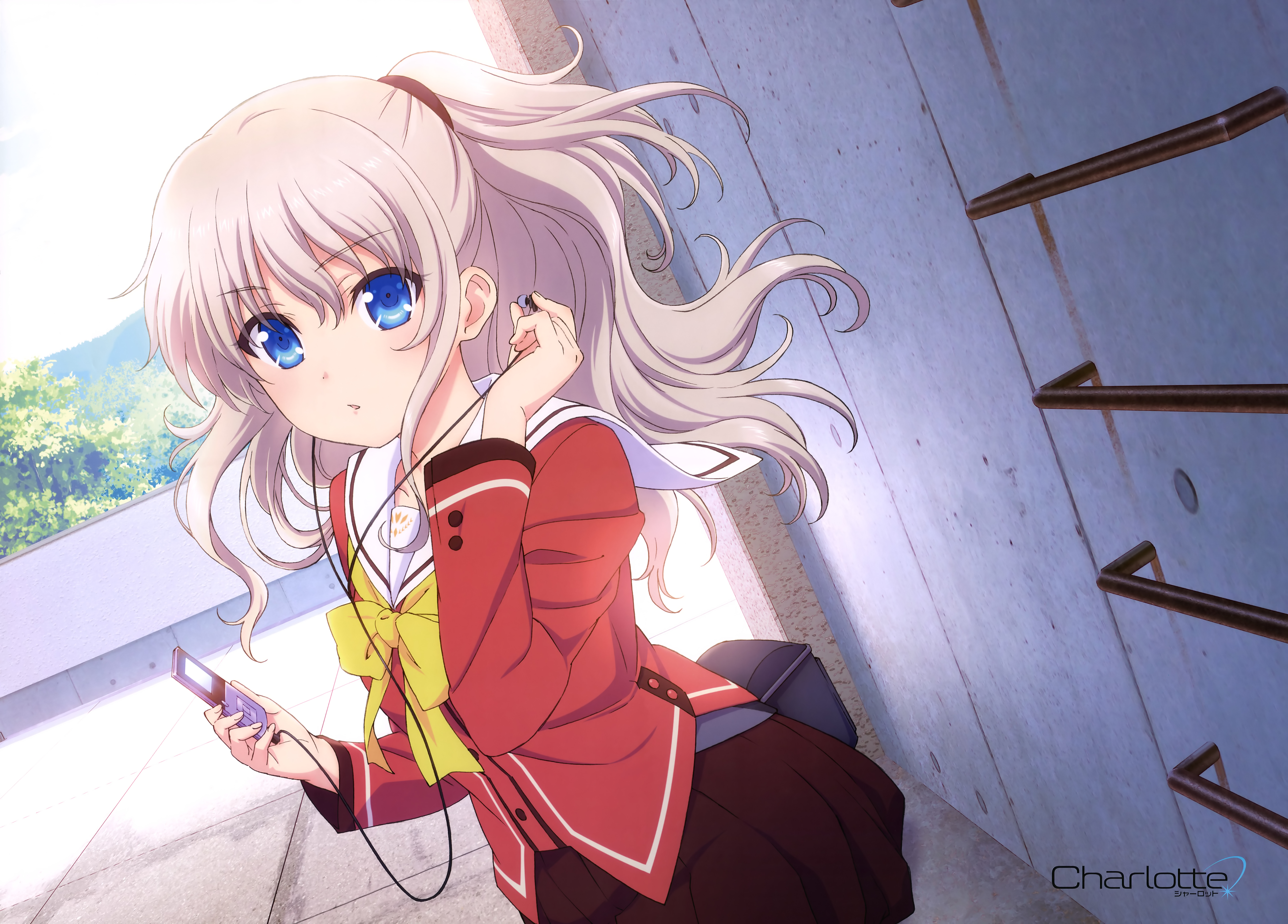 4K Nao Tomori from Charlotte HD Wallpaper
