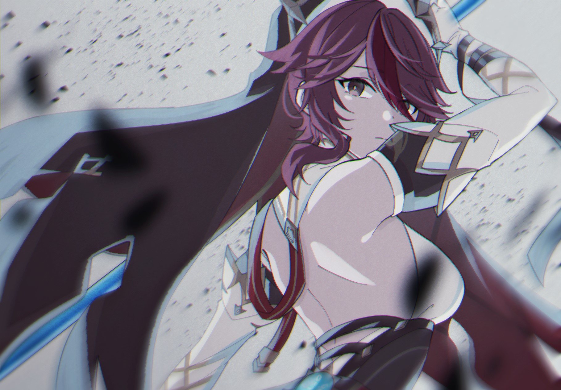 Rosaria from Genshin Impact HD Wallpaper