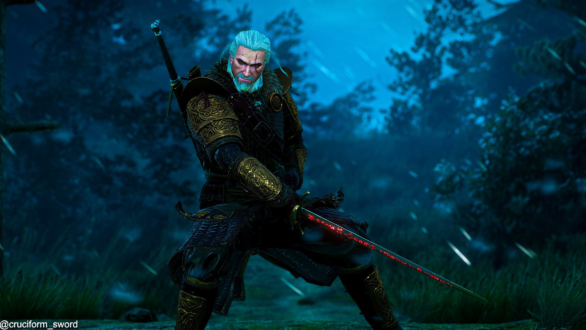Geralt of Rivia from The Witcher 3: Wild Hunt HD Wallpaper