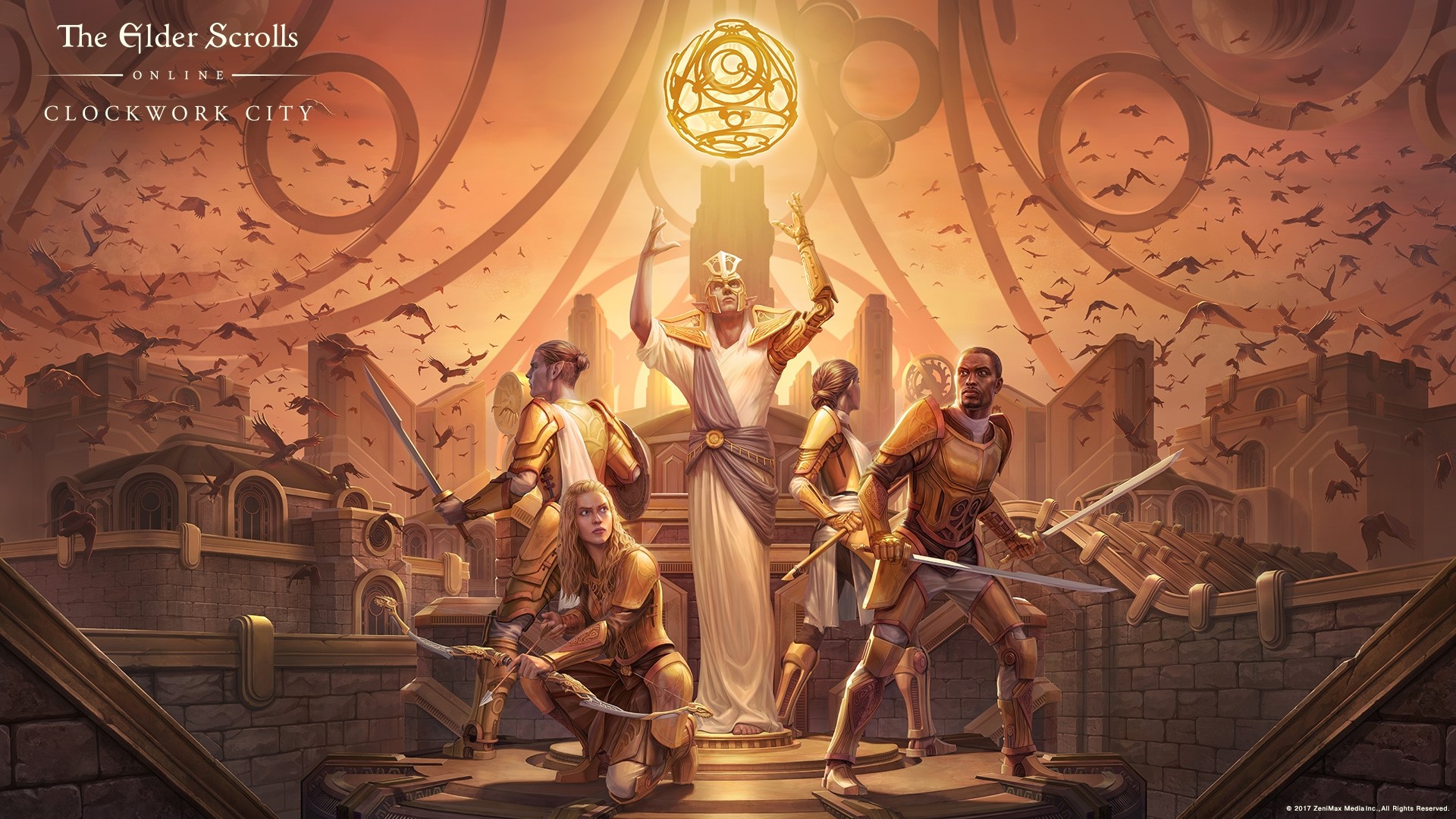The Elder Scrolls Online: Clockwork City promotional art HD Wallpaper