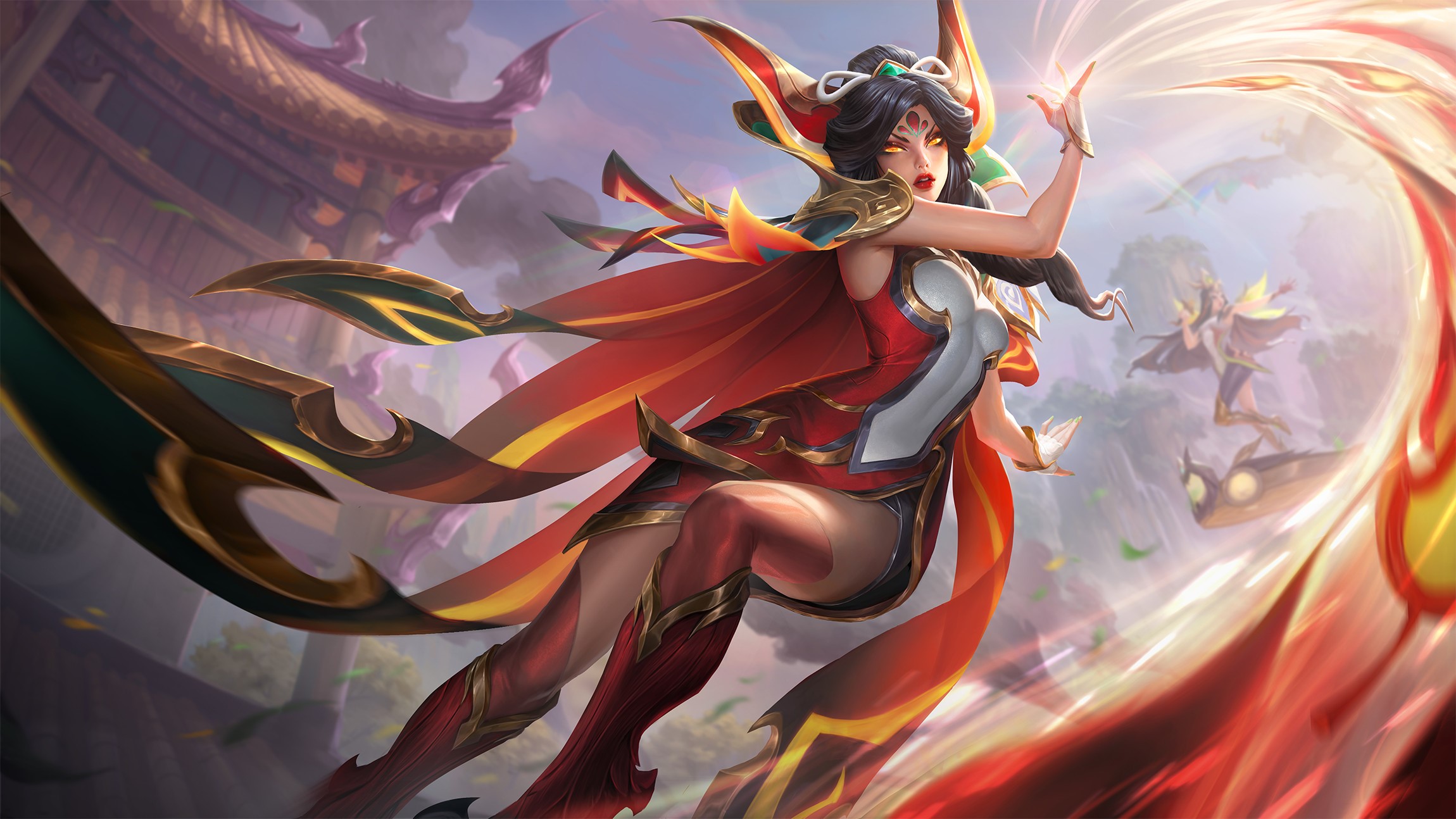Xayah from League of Legends HD Wallpaper