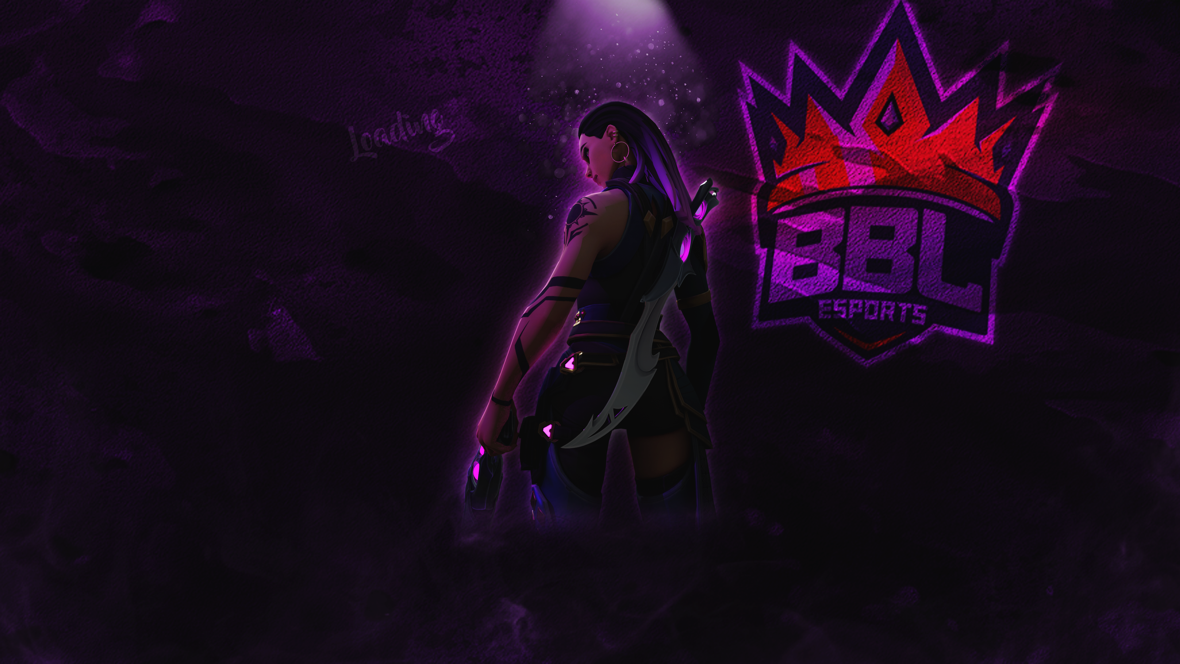 Reyna from Valorant with BBL Esports logo HD Wallpaper