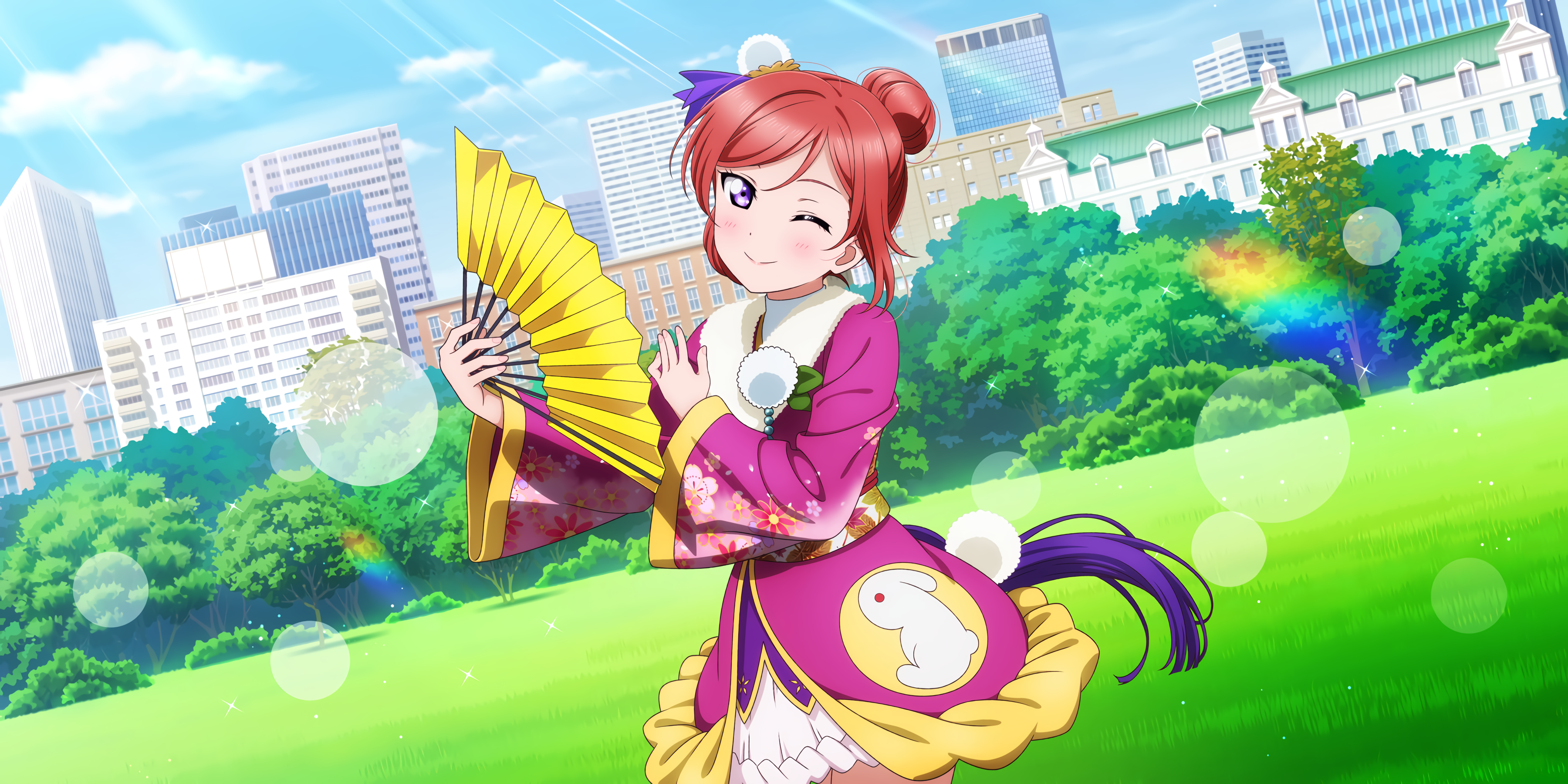 Nishikino Maki from Love Live! Series HD Wallpaper